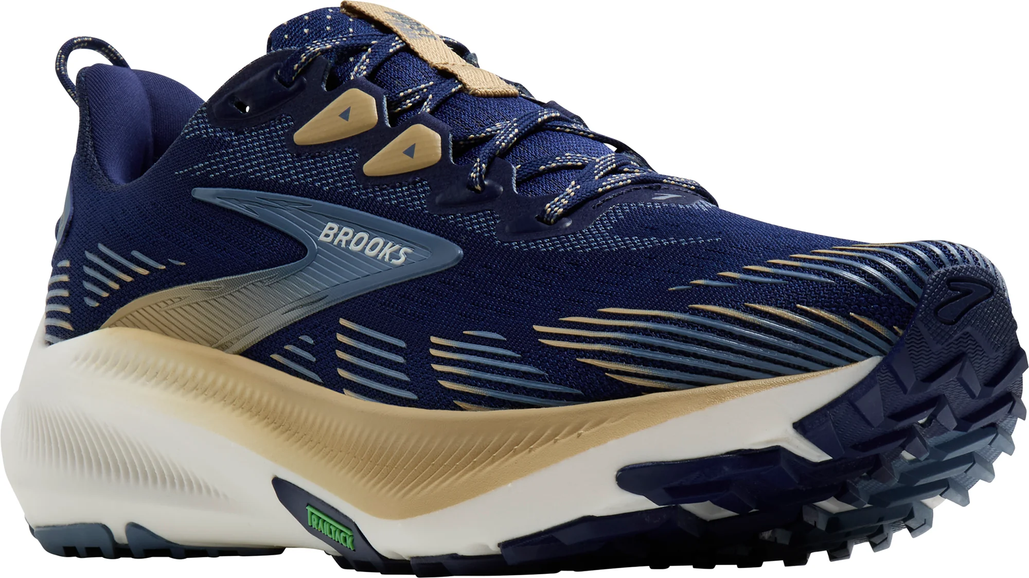 Brooks Ghost Trail Mens Running Shoes - Blue - Image 6