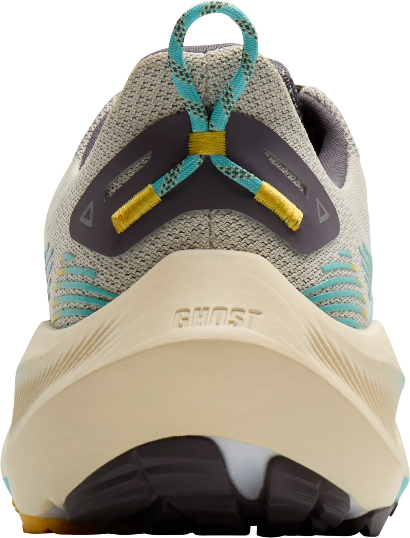 Brooks Ghost Trail Mens Running Shoes - Grey - Image 5