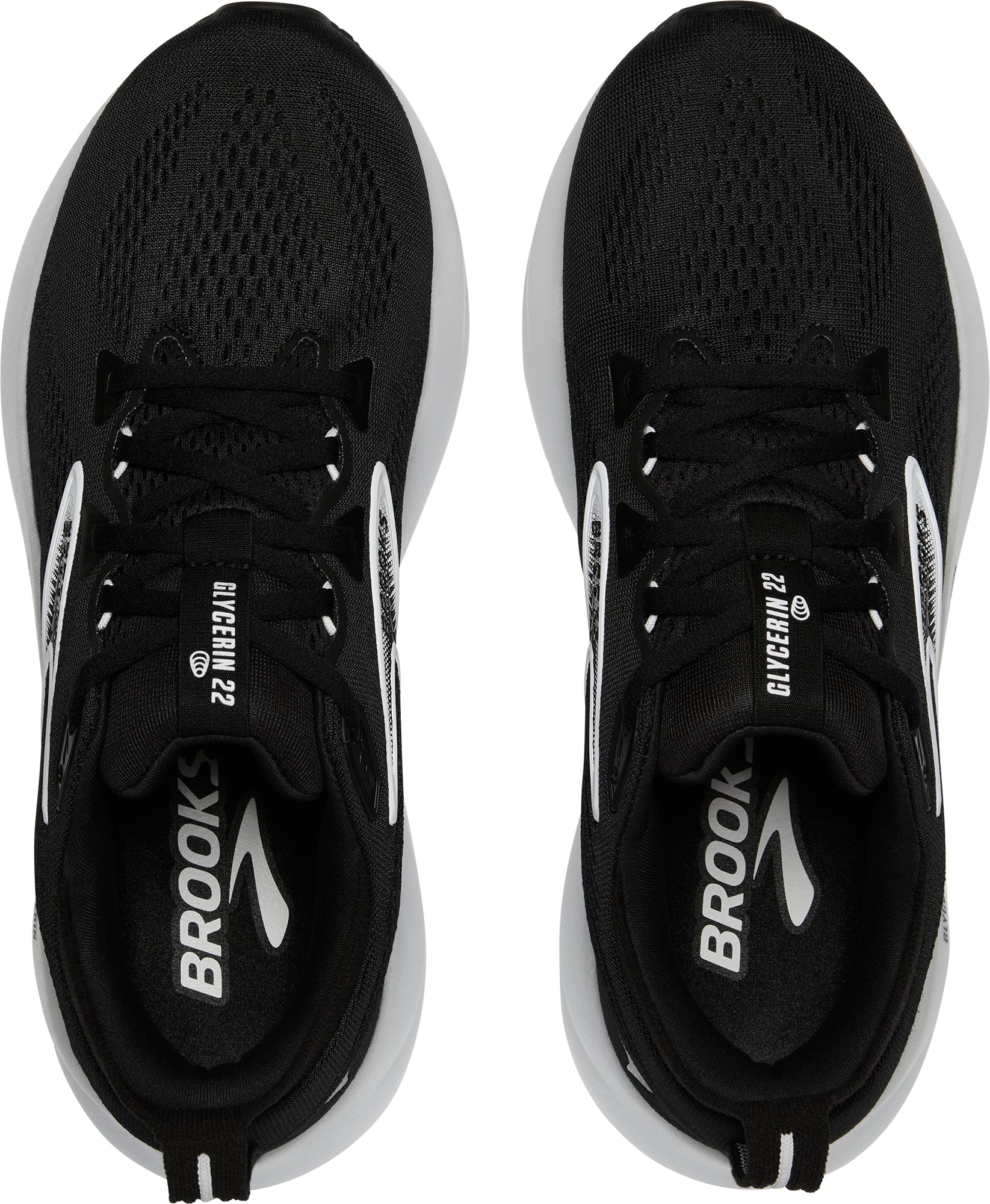 Brooks Glycerin 22 Mens Running Shoes - Black - Image 4