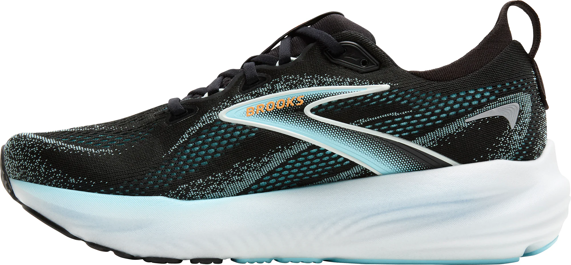 Brooks Glycerin 22 Mens Running Shoes - Black - Image 3