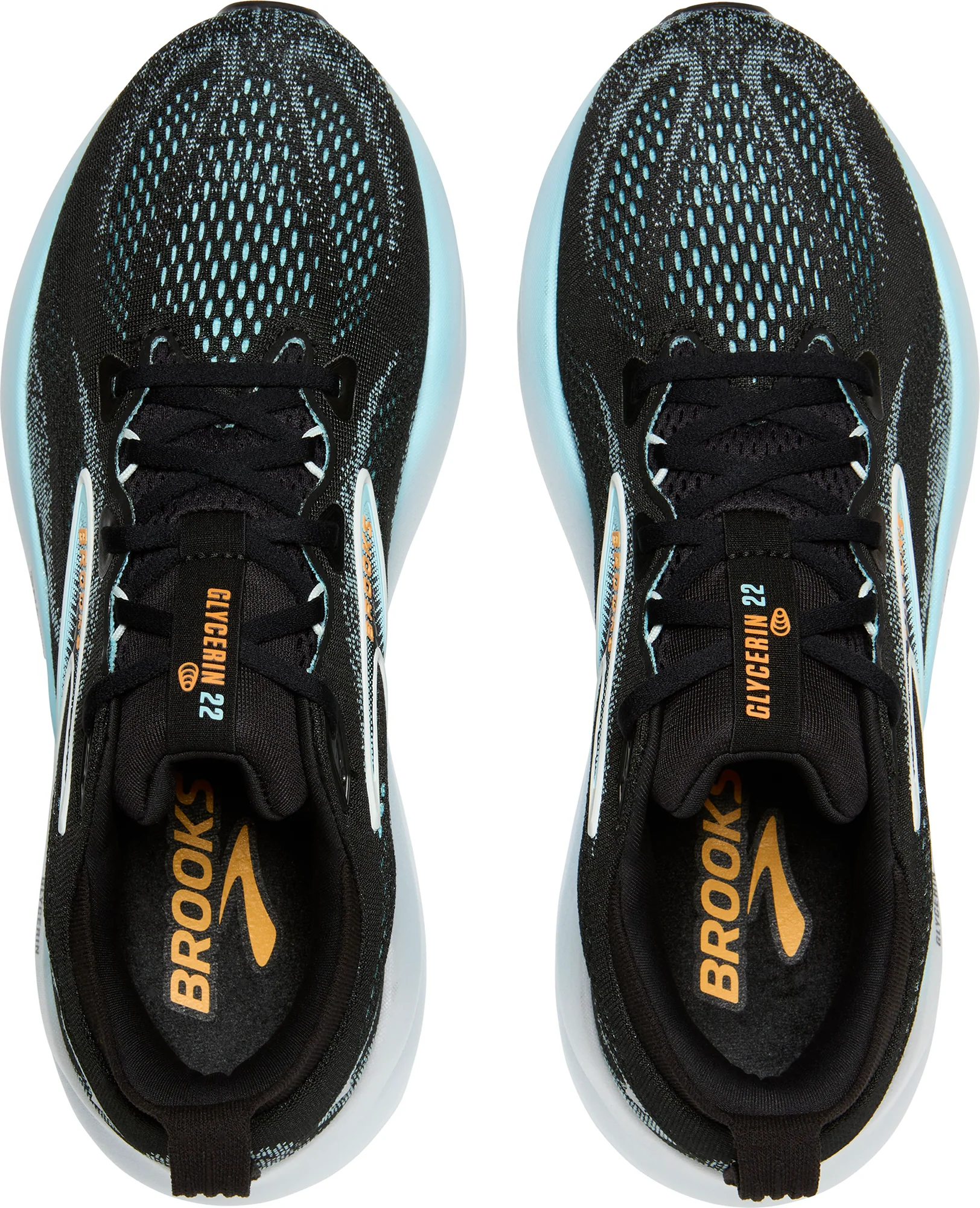 Brooks Glycerin 22 Mens Running Shoes - Black - Image 4