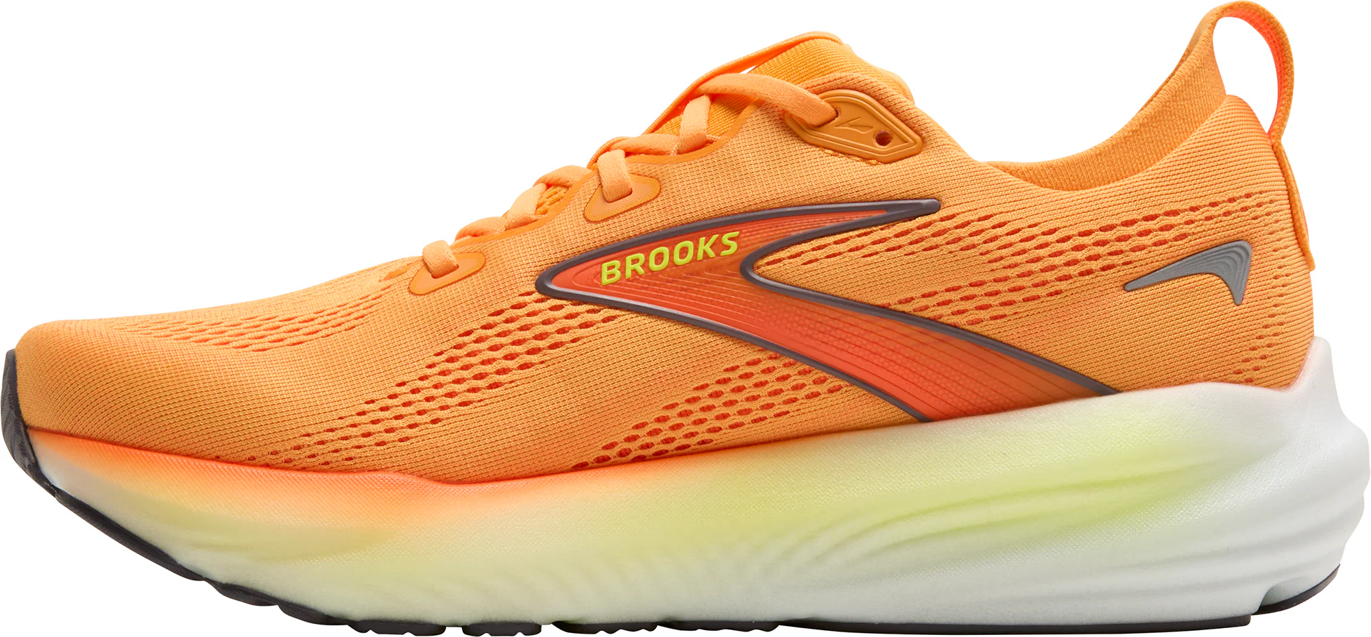 Brooks Glycerin 22 Mens Running Shoes - Orange - Image 3