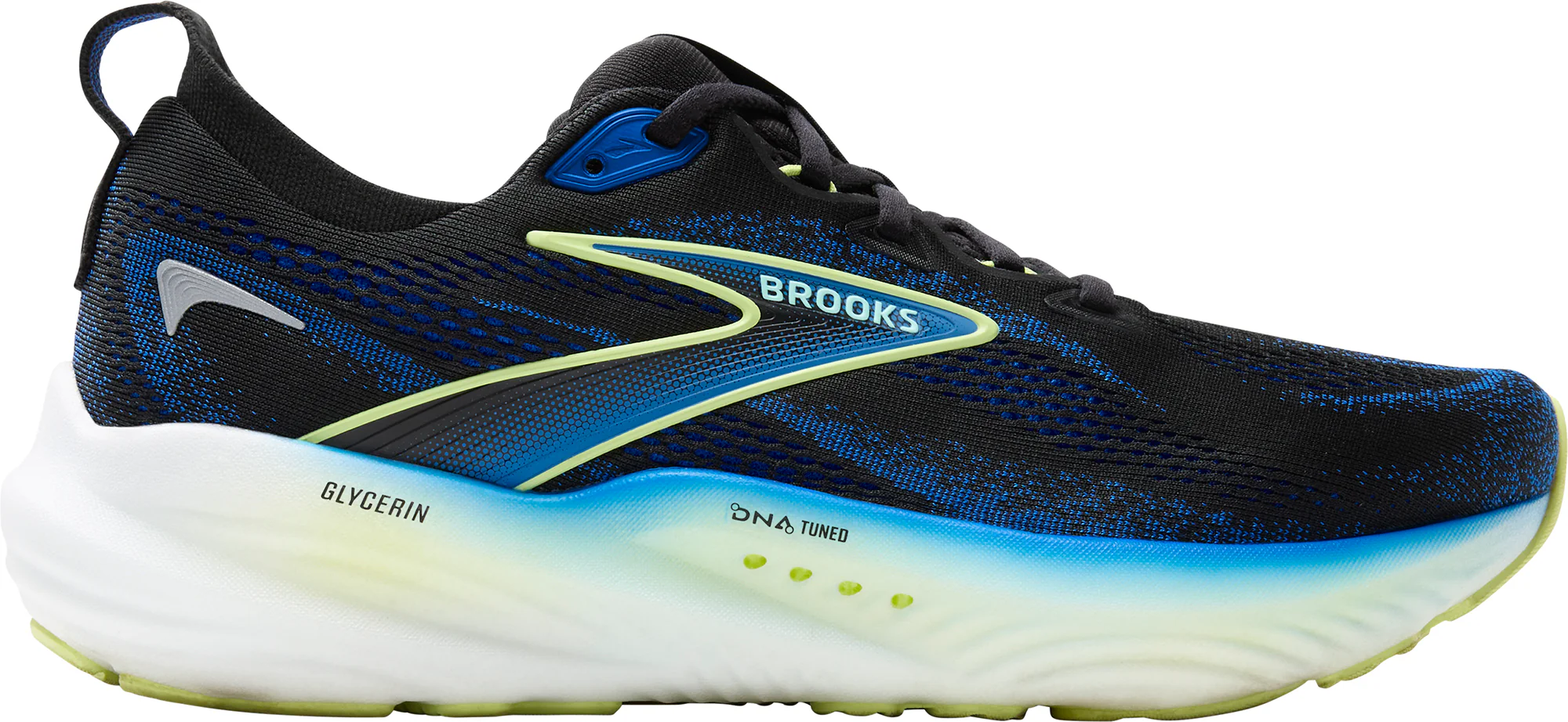 Brooks Glycerin 22 WIDE FIT Mens Running Shoes - Black