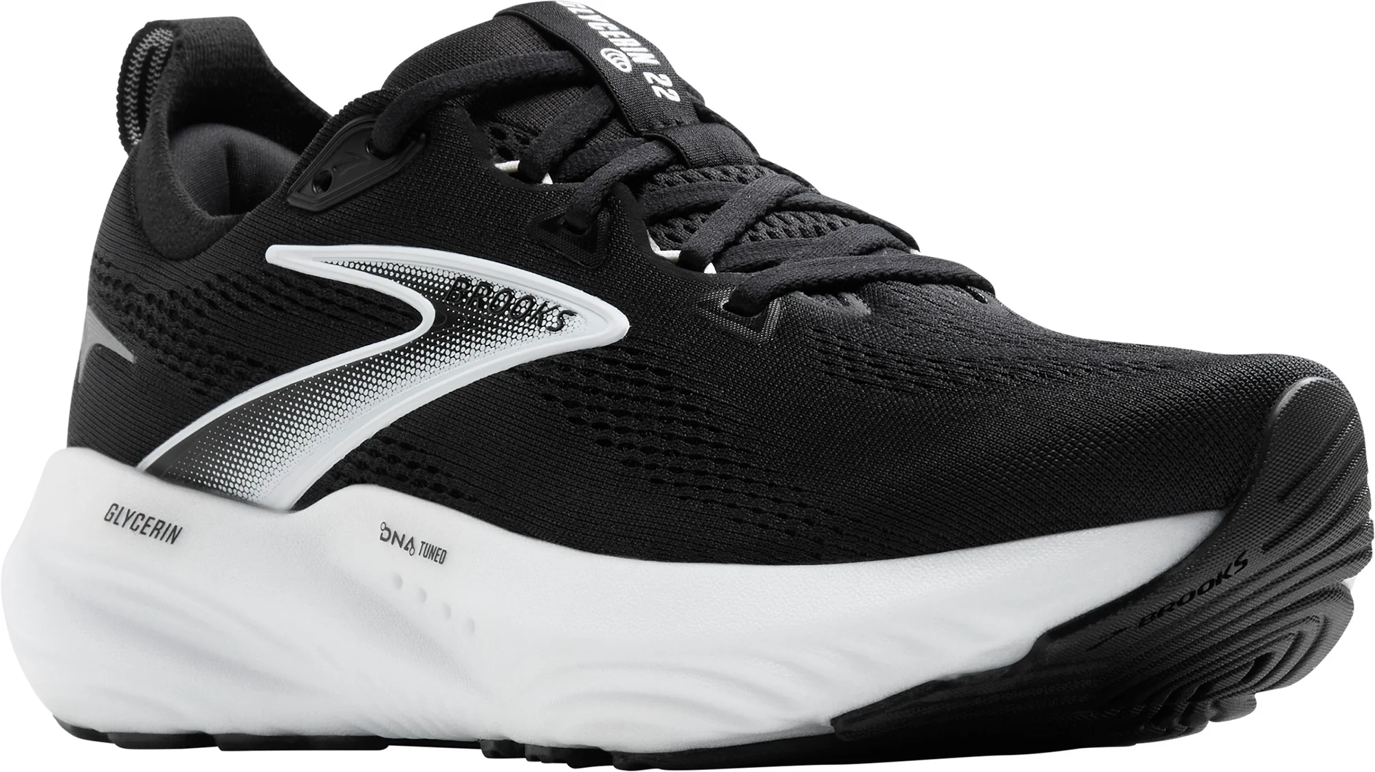 Brooks Glycerin 22 Womens Running Shoes - Black - Image 6