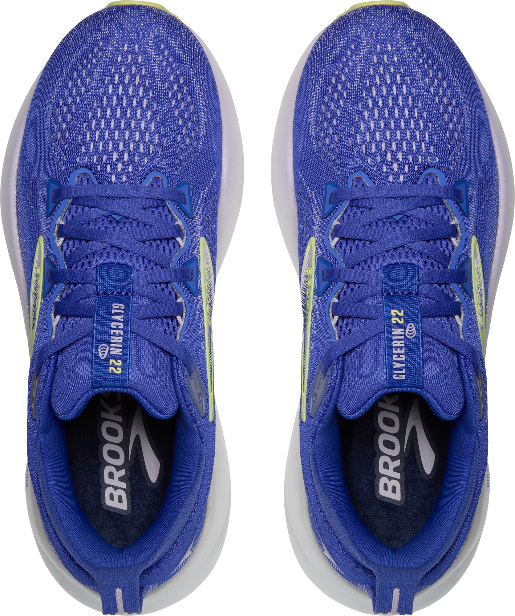 Brooks Glycerin 22 Womens Running Shoes - Blue - Image 4