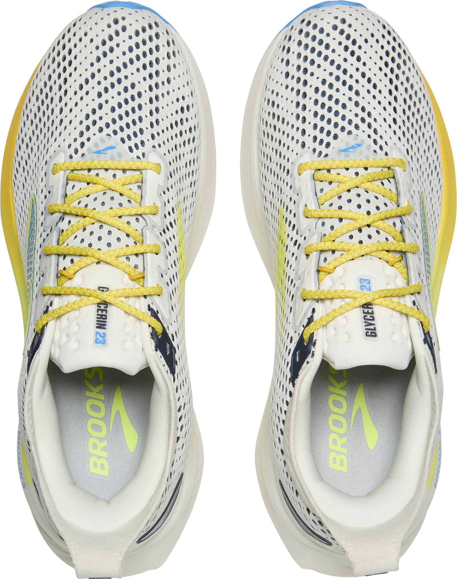 Brooks Glycerin 23 Mens Running Shoes - Blue - Image 4