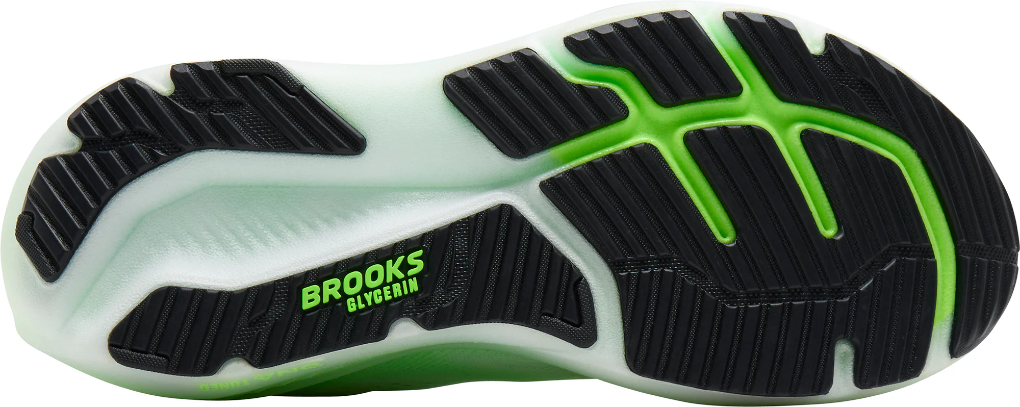 Brooks Glycerin 23 Mens Running Shoes - Green - Image 2