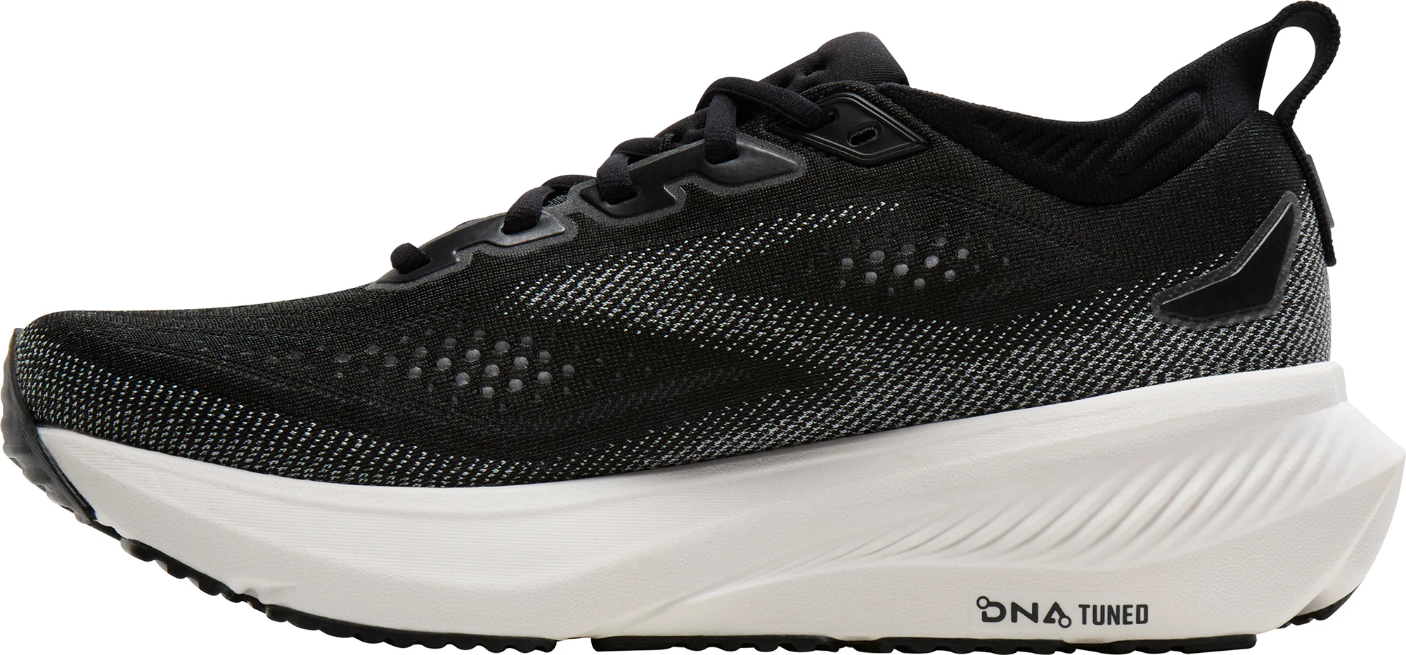 Brooks Glycerin 23 WIDE FIT Mens Running Shoes - Black - Image 3