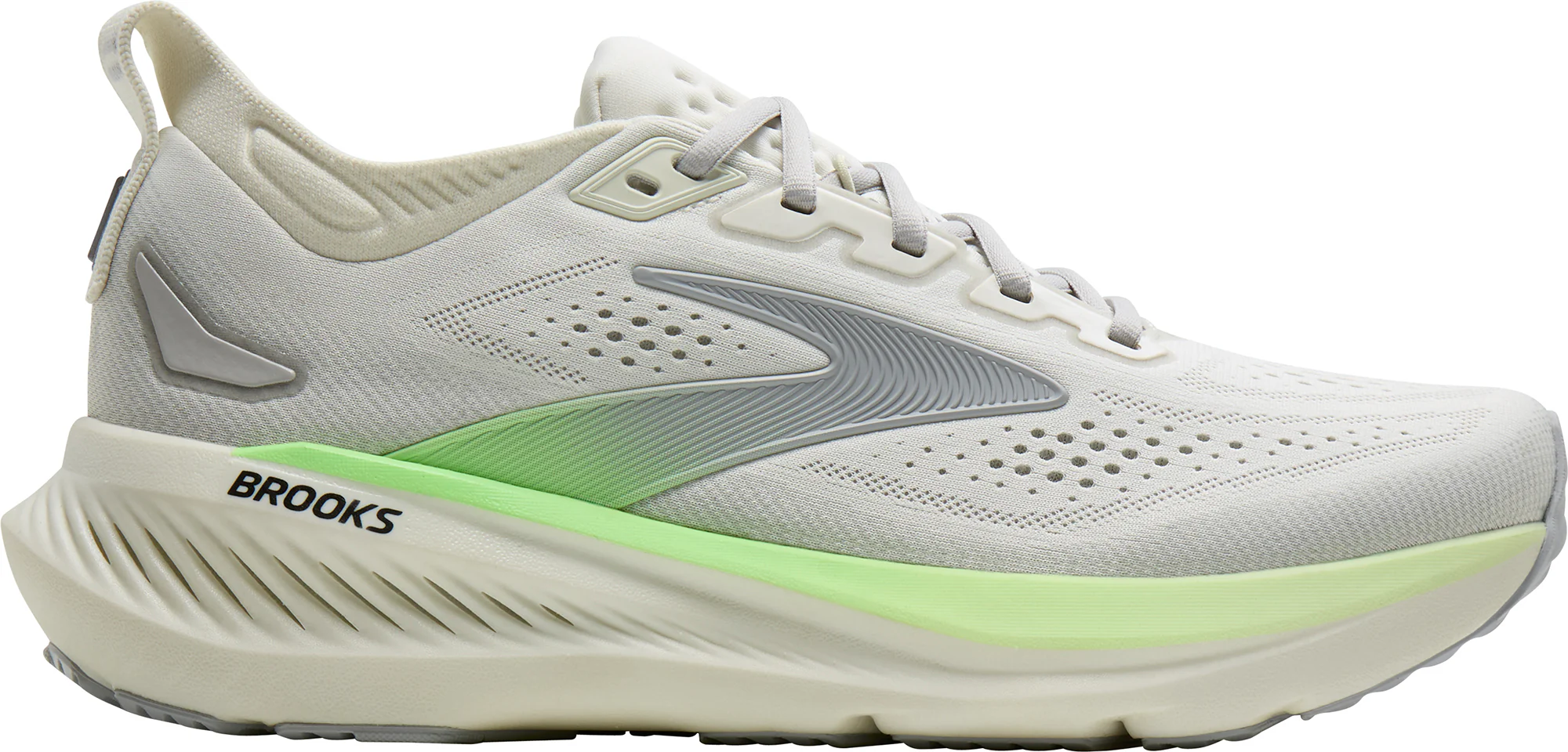 Brooks Glycerin 23 WIDE FIT Mens Running Shoes - Grey