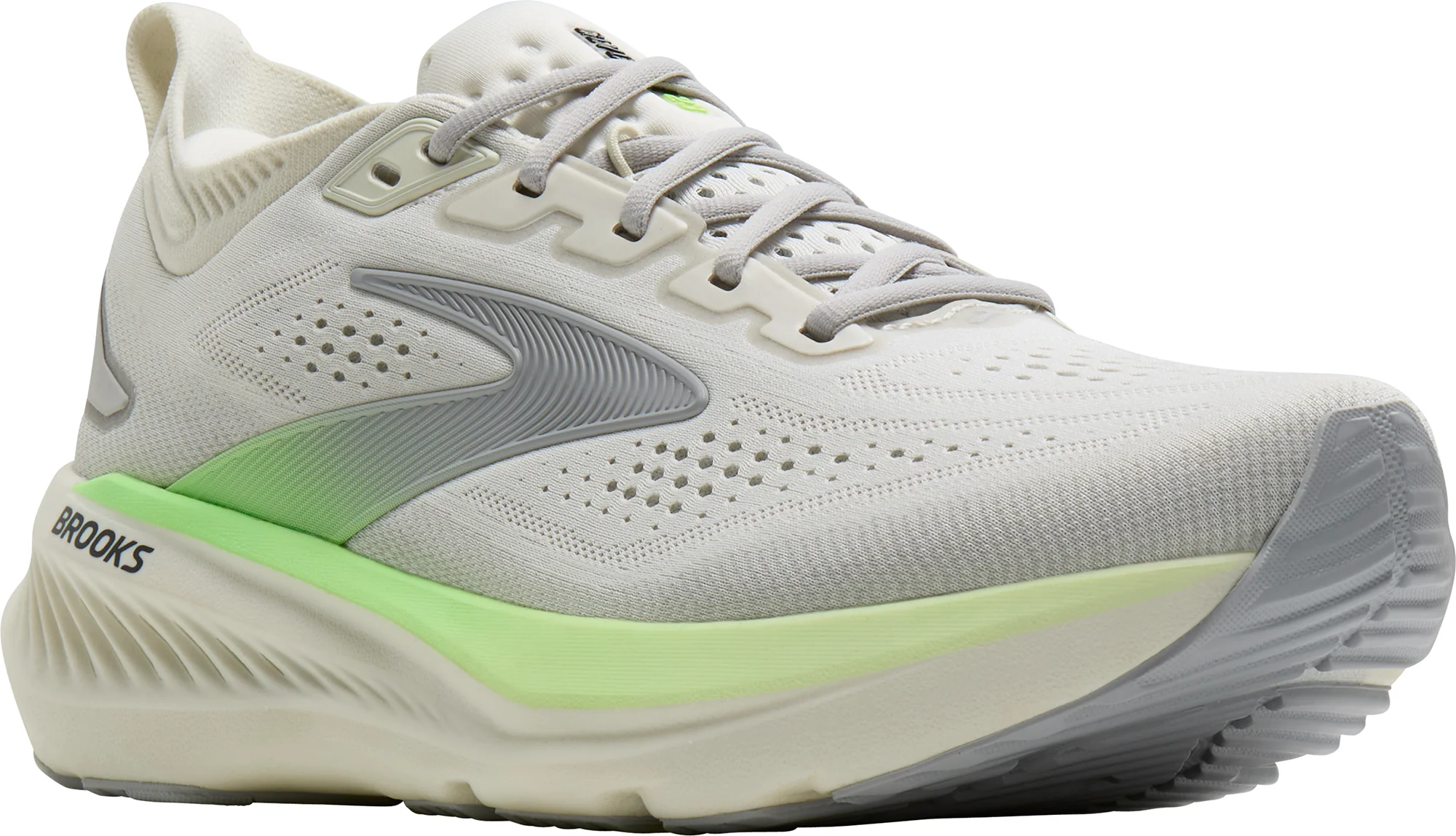 Brooks Glycerin 23 WIDE FIT Mens Running Shoes - Grey - Image 2