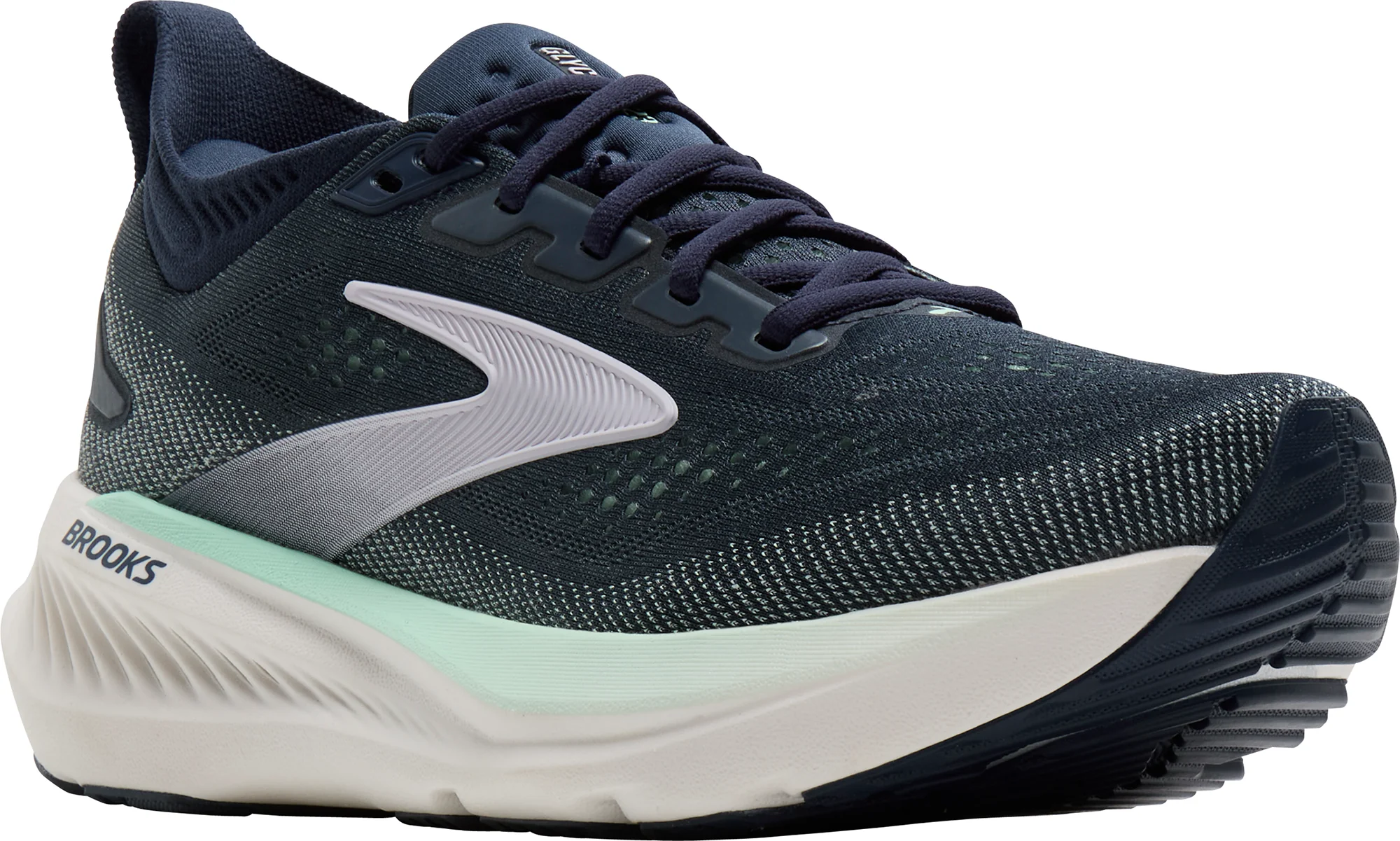 Brooks Glycerin 23 WIDE FIT Womens Running Shoes - Blue - Image 6