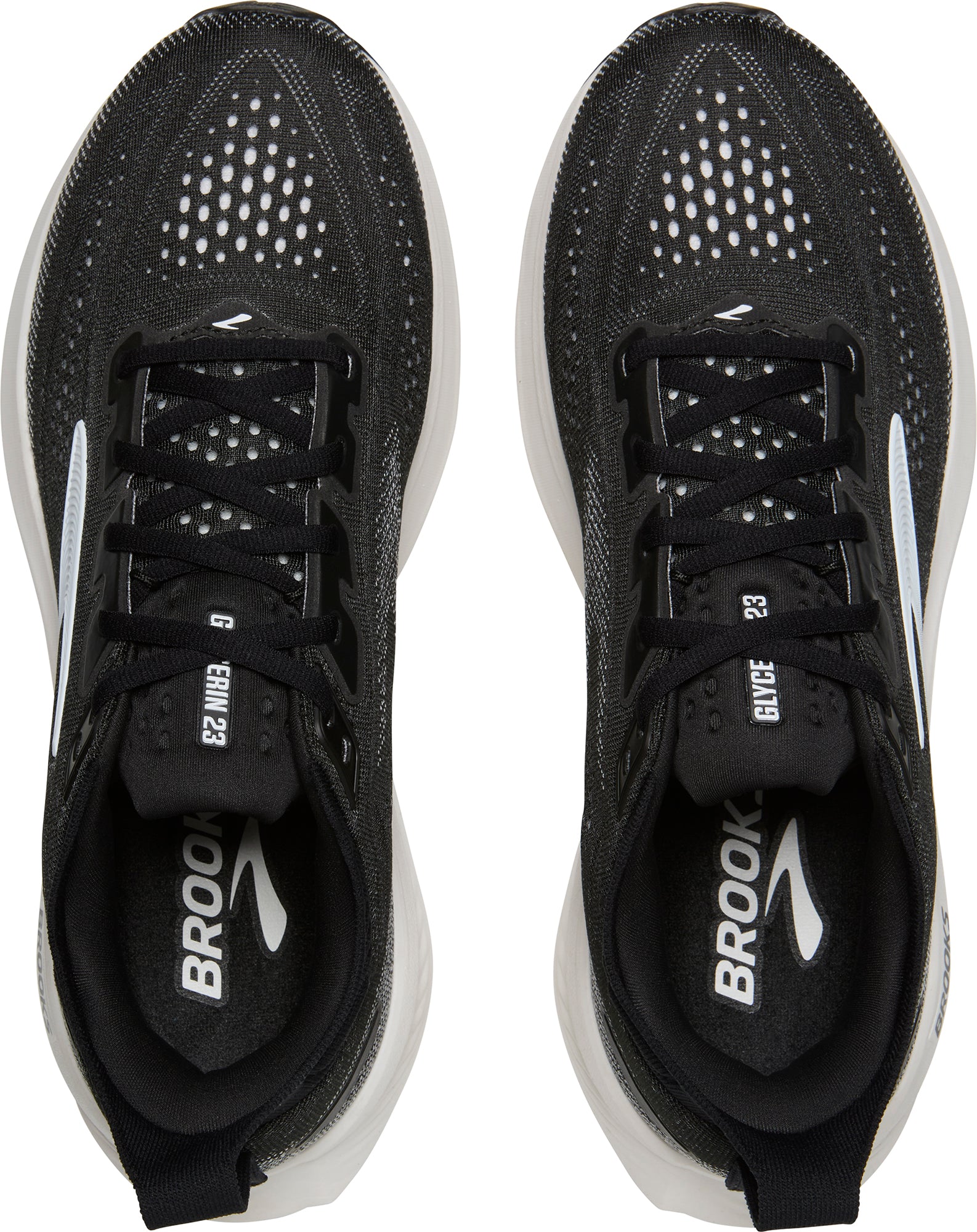 Brooks Glycerin 23 Womens Running Shoes - Black - Image 4