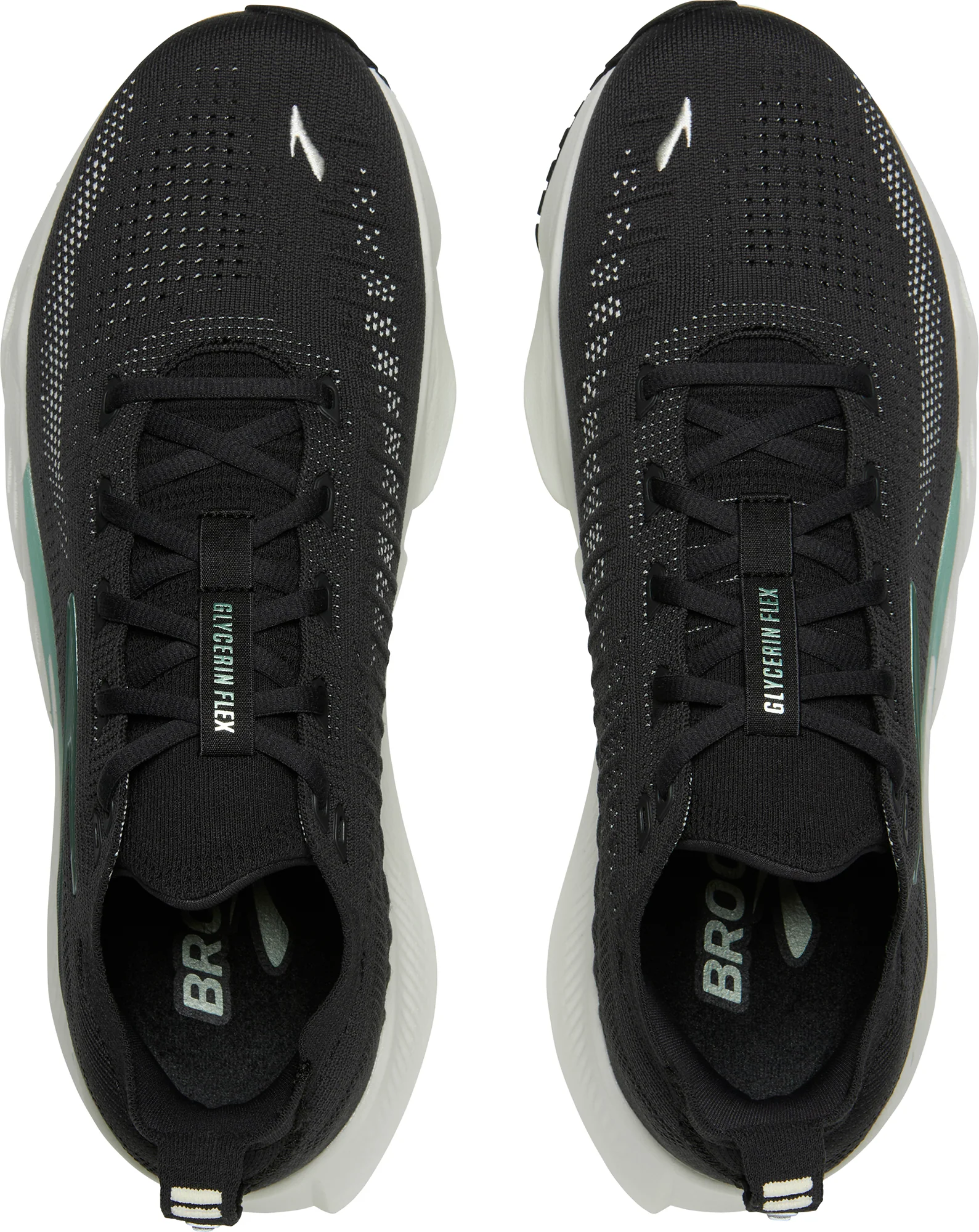 Brooks Glycerin Flex Mens Running Shoes - Black - Image 4