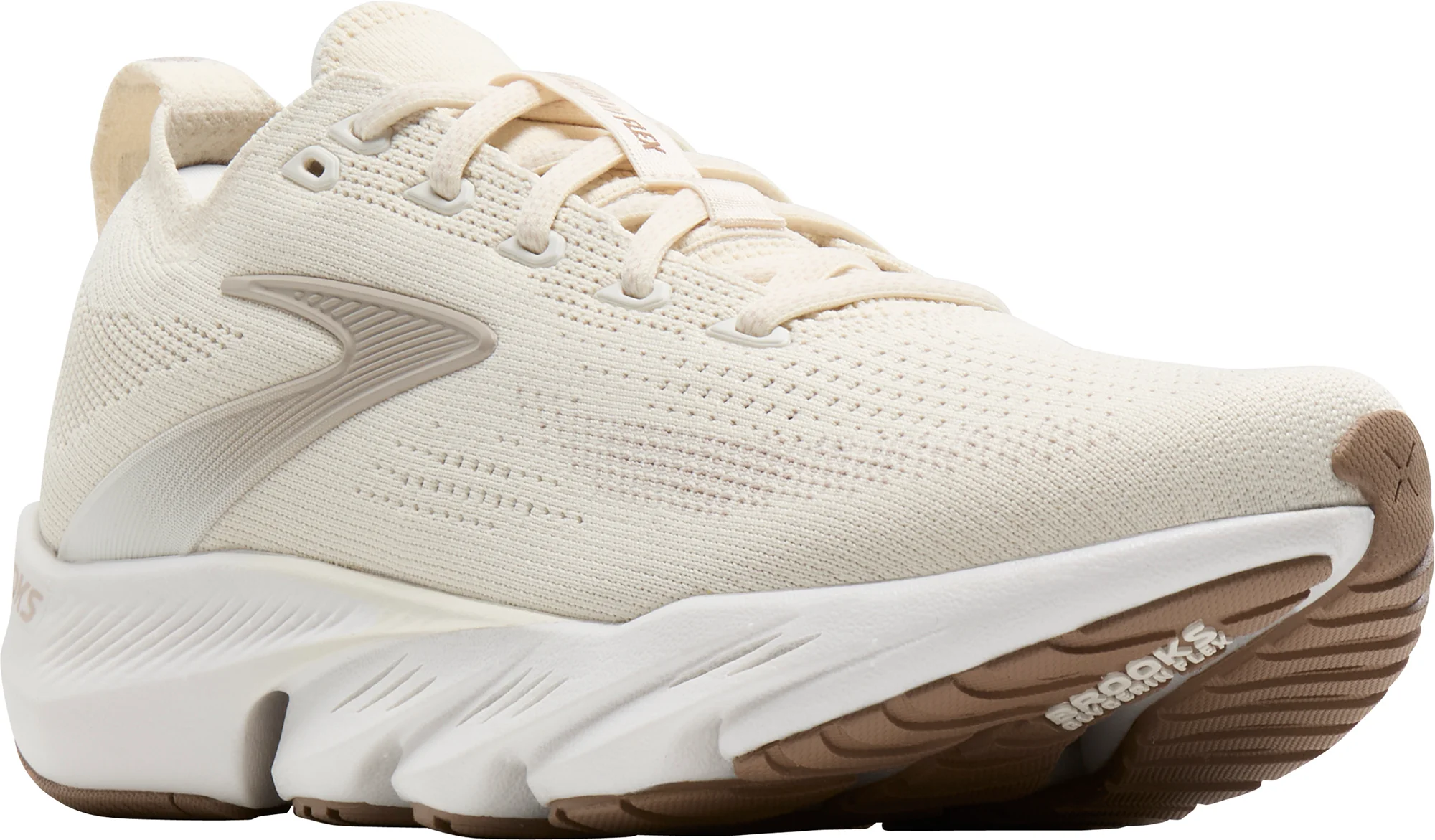 Brooks Glycerin Flex Womens Running Shoes - Cream - Image 6