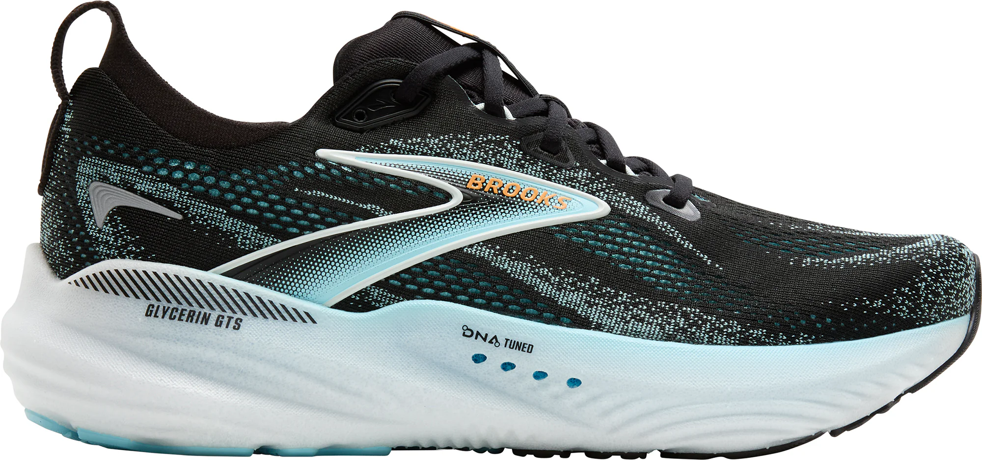 Brooks Glycerin GTS 22 Mens Running Shoes - Black