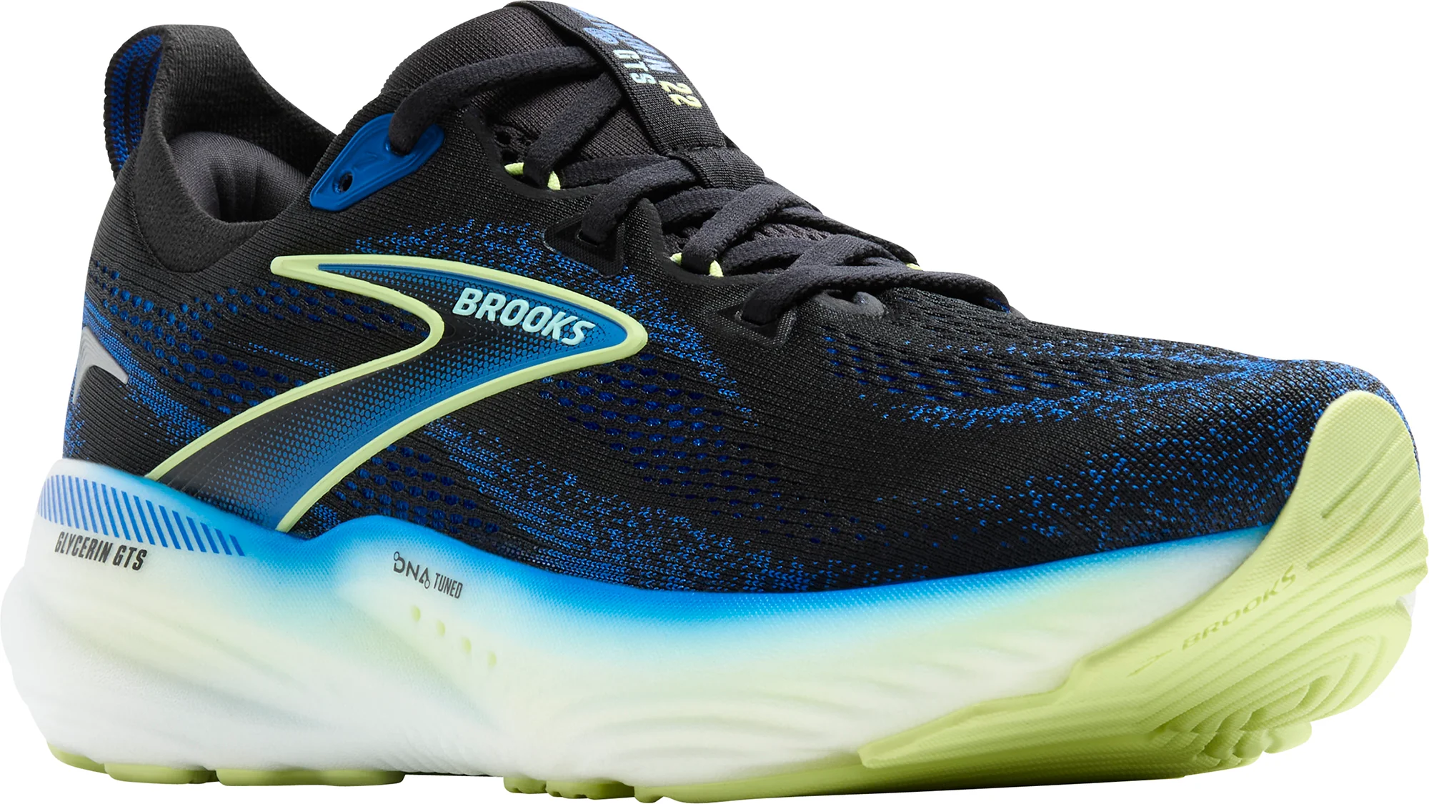 Brooks Glycerin GTS 22 Mens Running Shoes - Black - Image 6