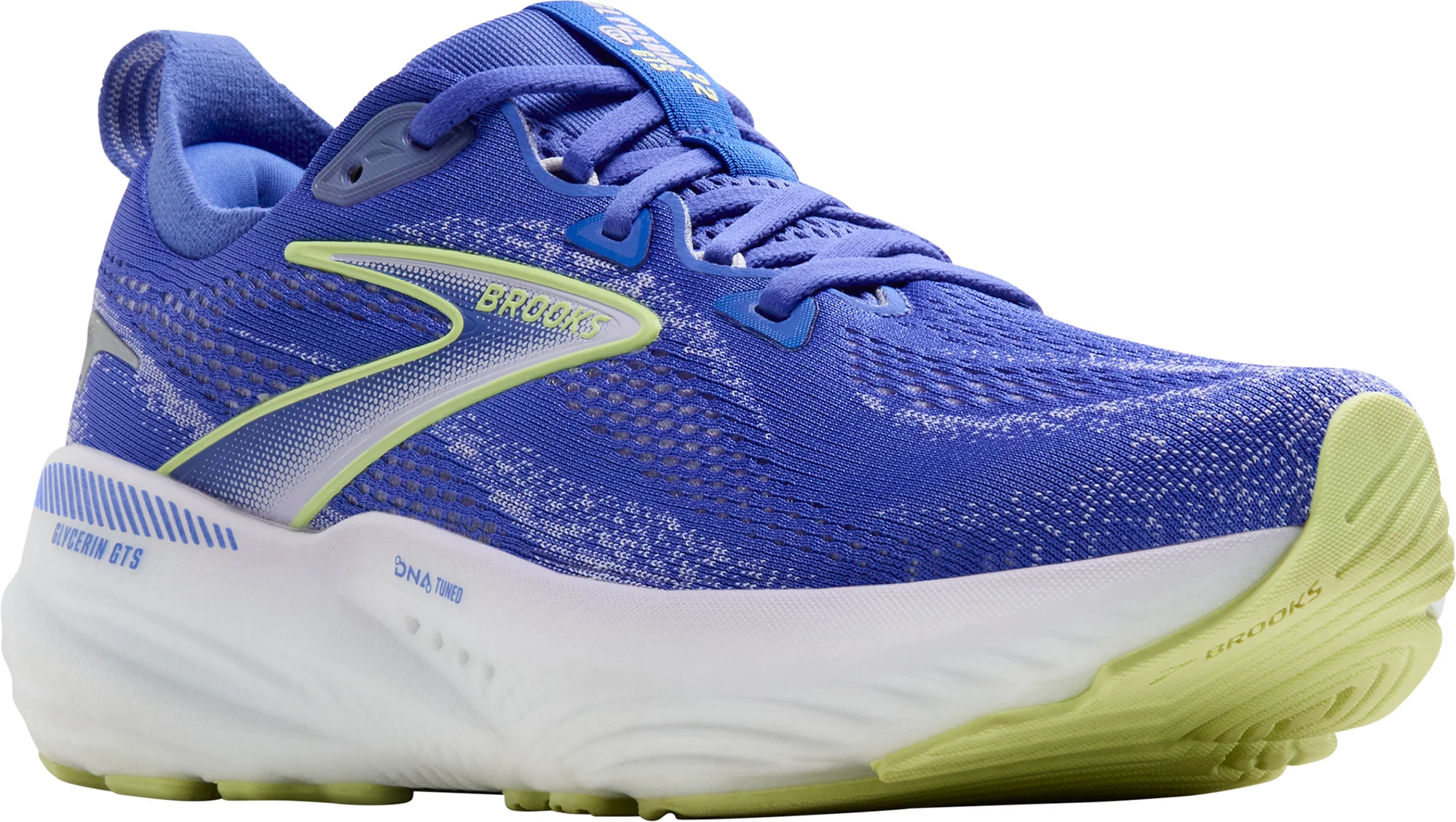 Brooks Glycerin GTS 22 Womens Running Shoes - Blue - Image 6