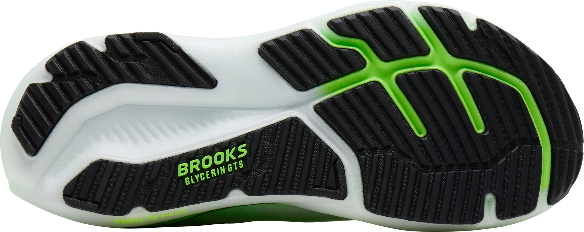 Brooks Glycerin GTS 23 Mens Running Shoes - Green - Image 2
