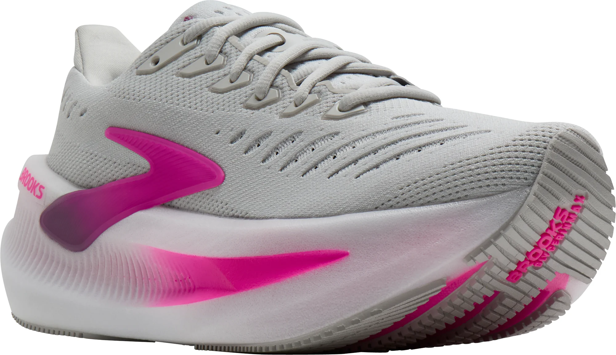 Brooks Glycerin Max 2 Womens Running Shoes - Grey - Image 6