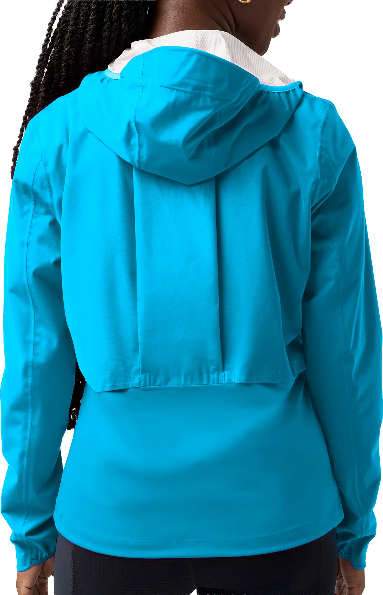 Brooks High Point 2.0 Waterproof Womens Running Jacket - Blue - Image 2