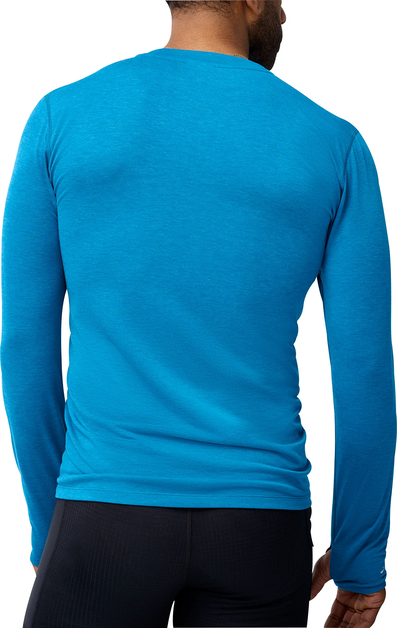 Brooks High Point Long Sleeve Mens Running Top - Blue - Image 2