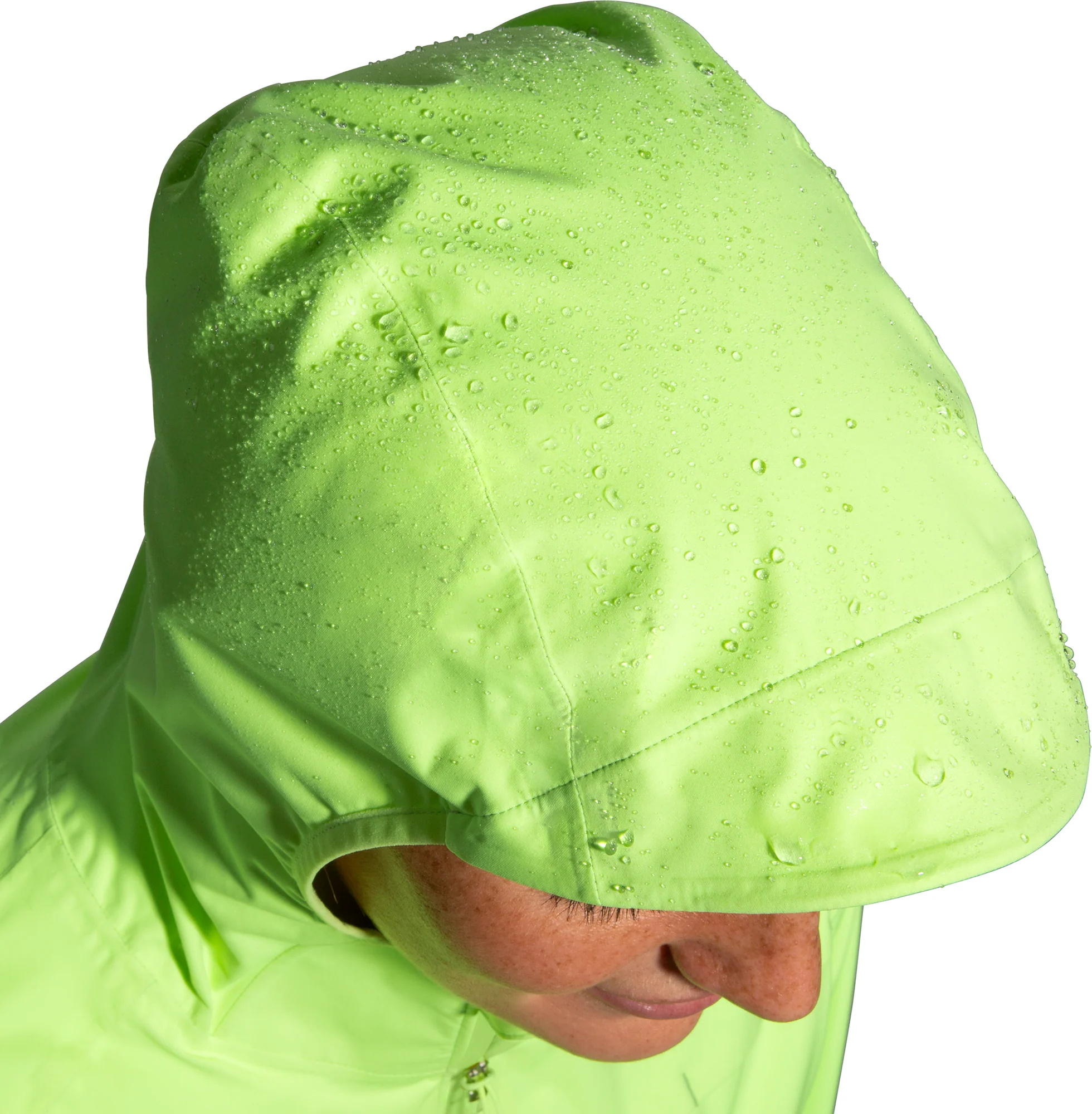 Brooks High Point Waterproof Womens Running Jacket - Green - Image 6