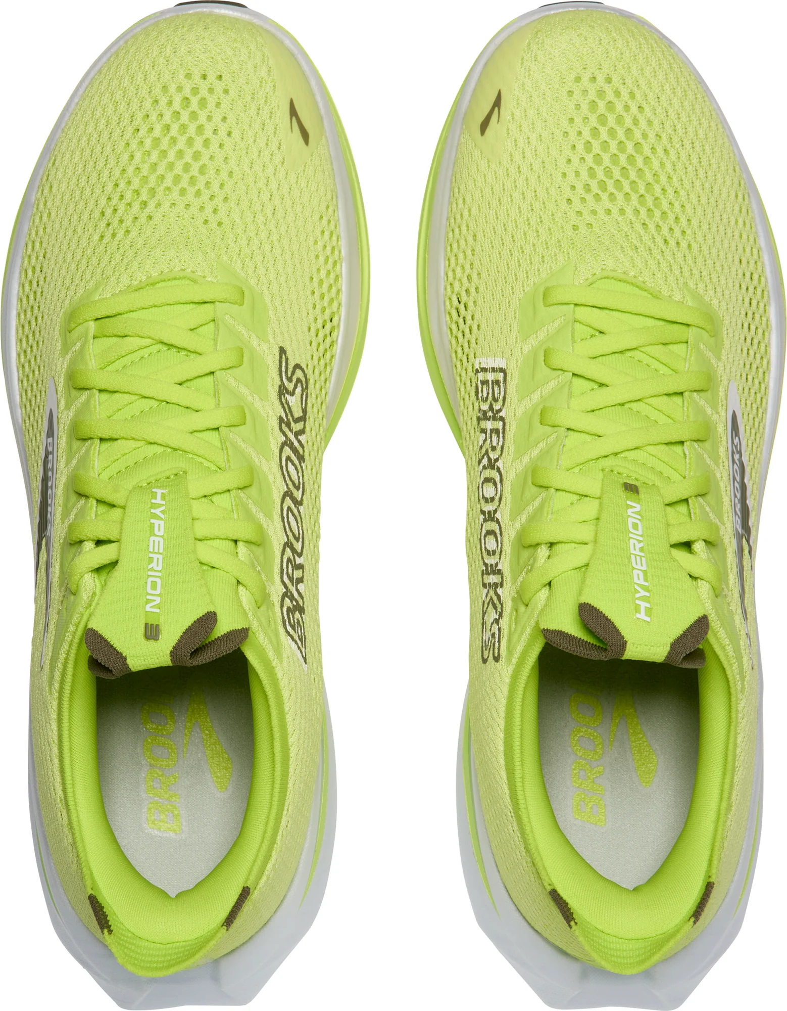 Brooks Hyperion 3 Mens Running Shoes - Green - Image 4