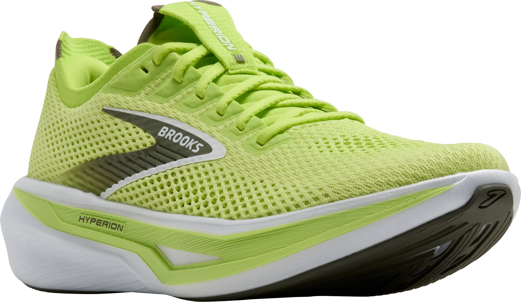 Brooks Hyperion 3 Mens Running Shoes - Green - Image 6