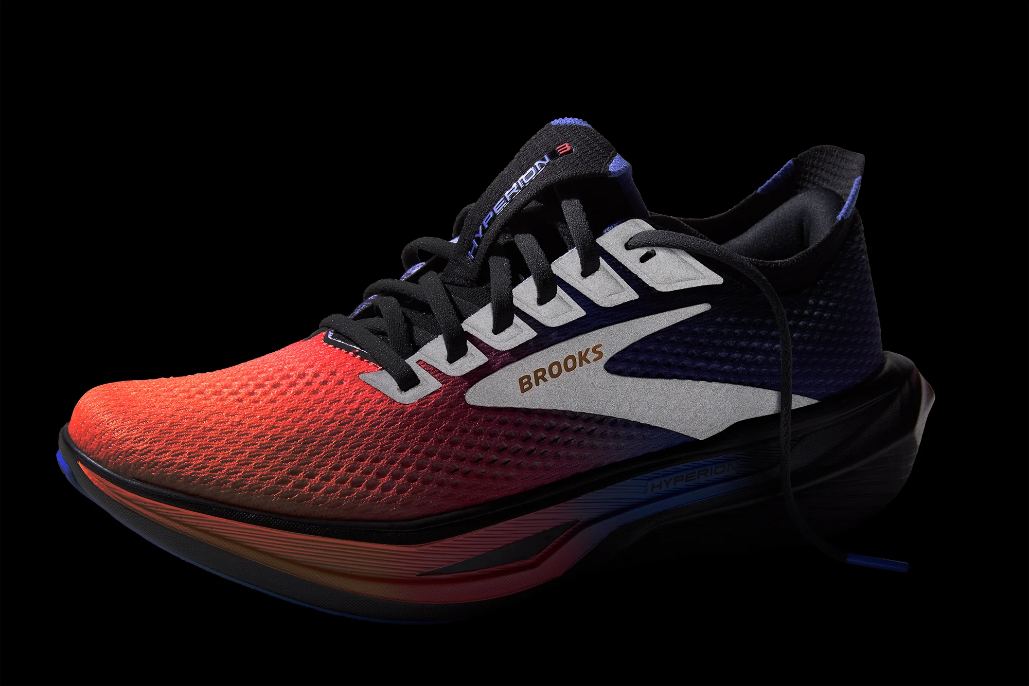 Brooks Hyperion 3 Mens Running Shoes - Orange - Image 7