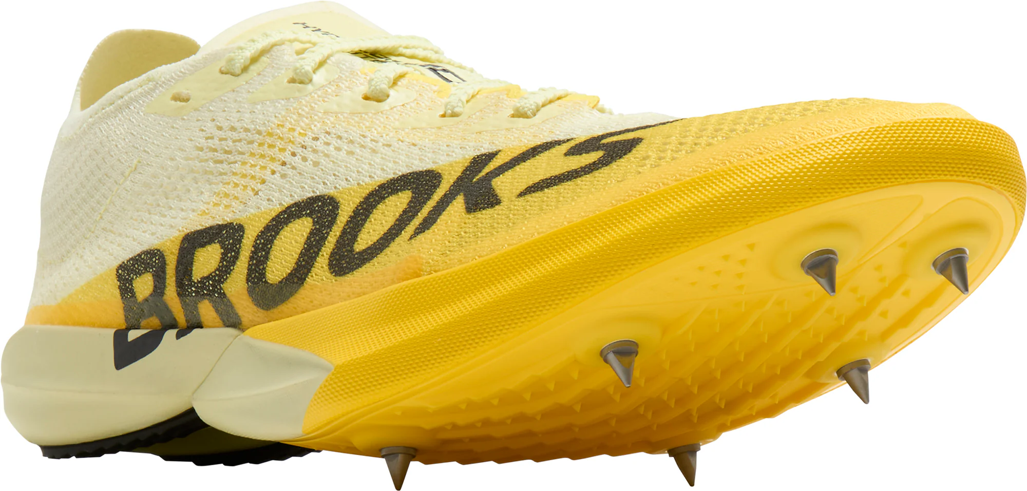 Brooks Hyperion Elite MD 3 Running Spikes - Yellow - Image 6
