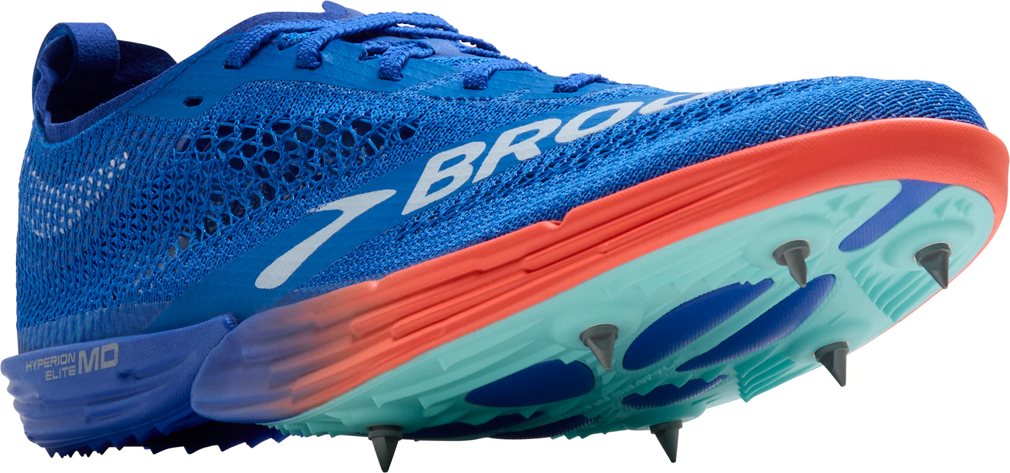 Brooks Hyperion Elite MD Running Spikes - Blue - Image 6