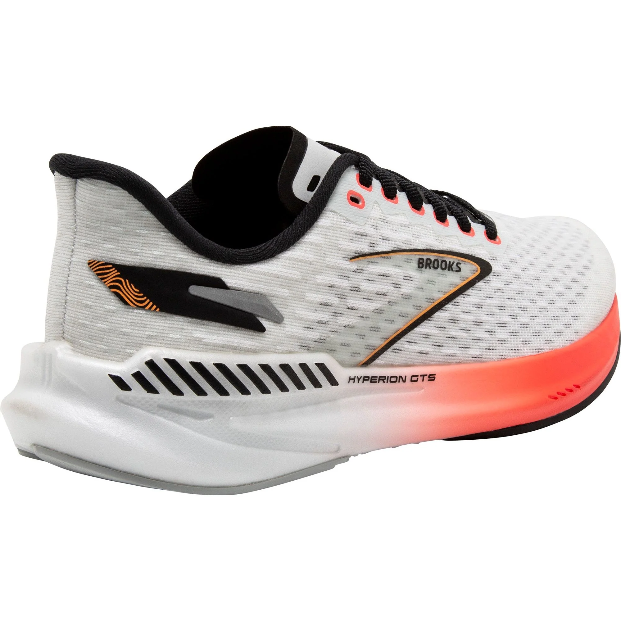 Brooks Hyperion GTS Womens Running Shoes - White - Image 5