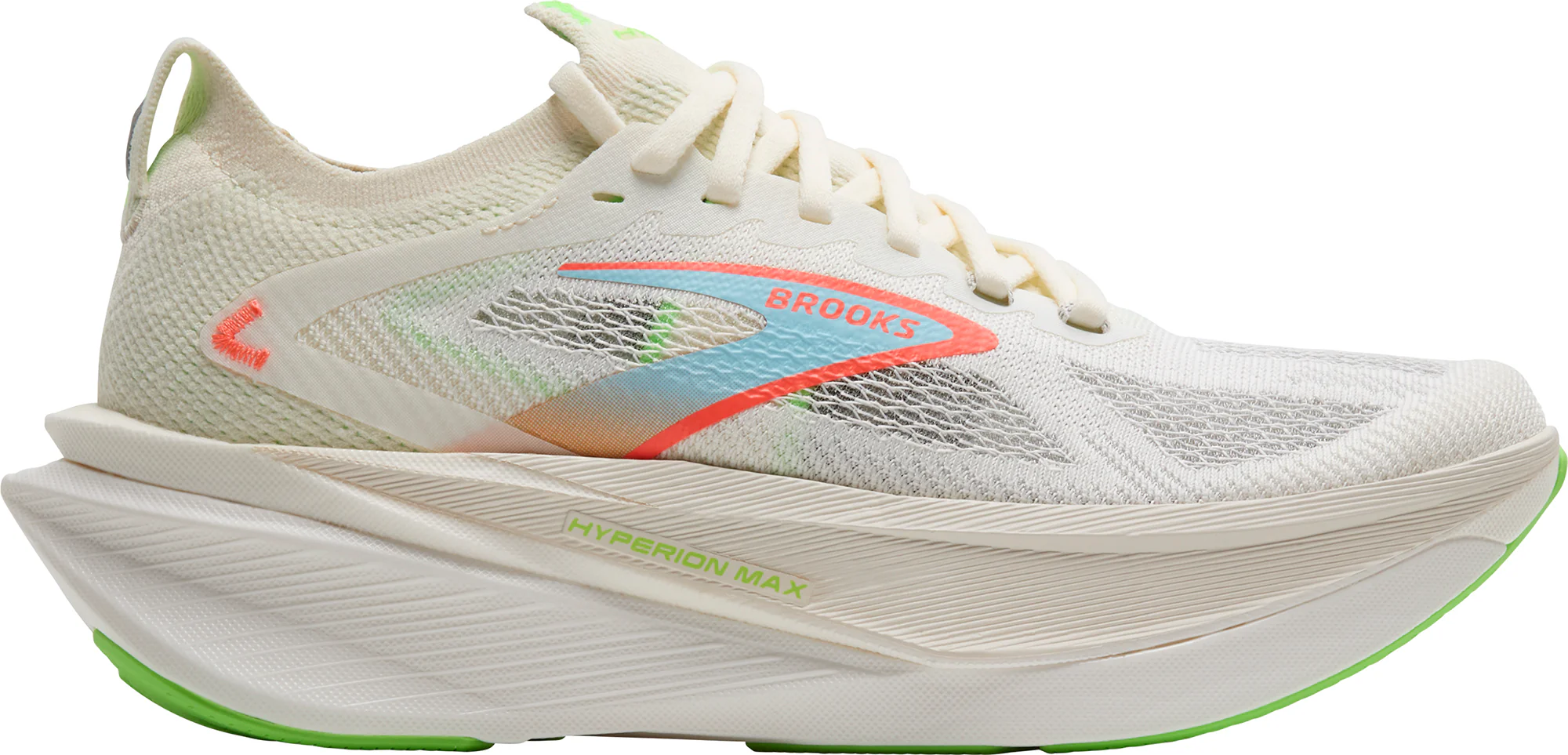 Brooks Hyperion Max 3 Mens Running Shoes - Cream