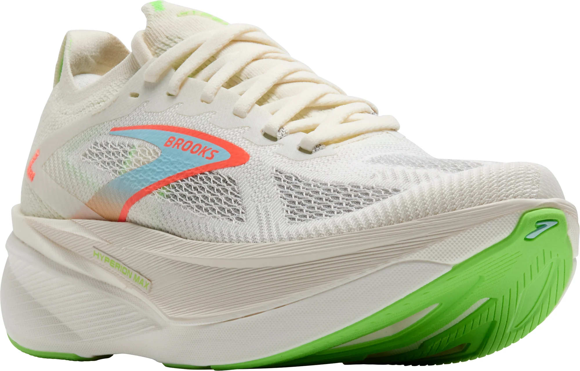 Brooks Hyperion Max 3 Mens Running Shoes - Cream - Image 6
