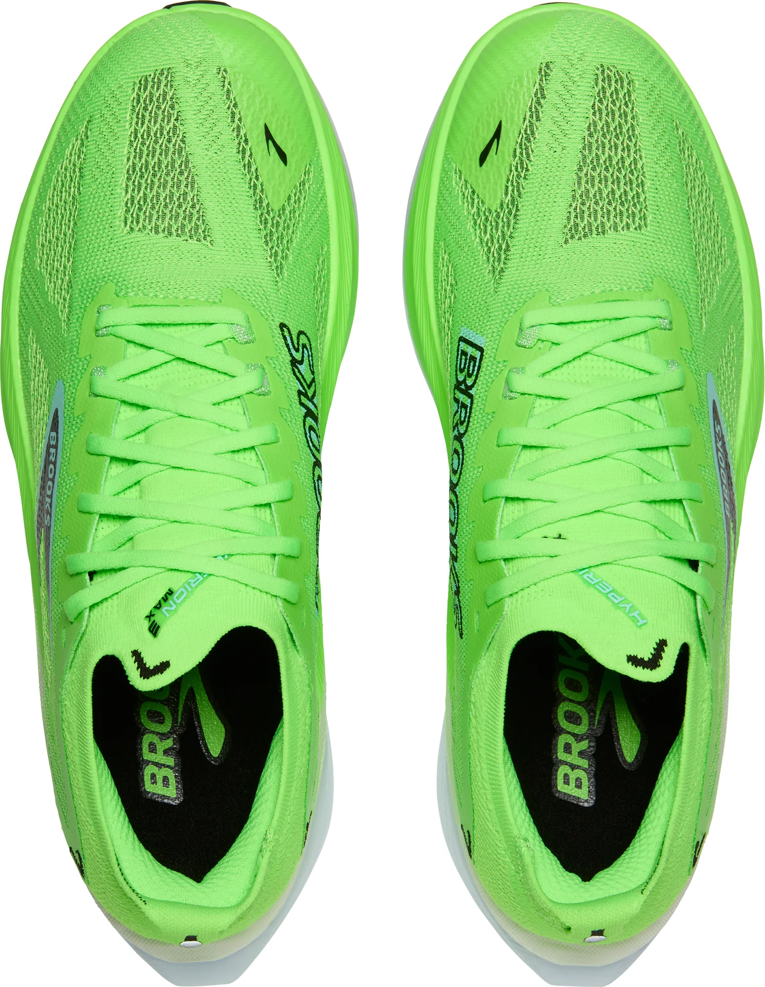 Brooks Hyperion Max 3 Mens Running Shoes - Green - Image 4