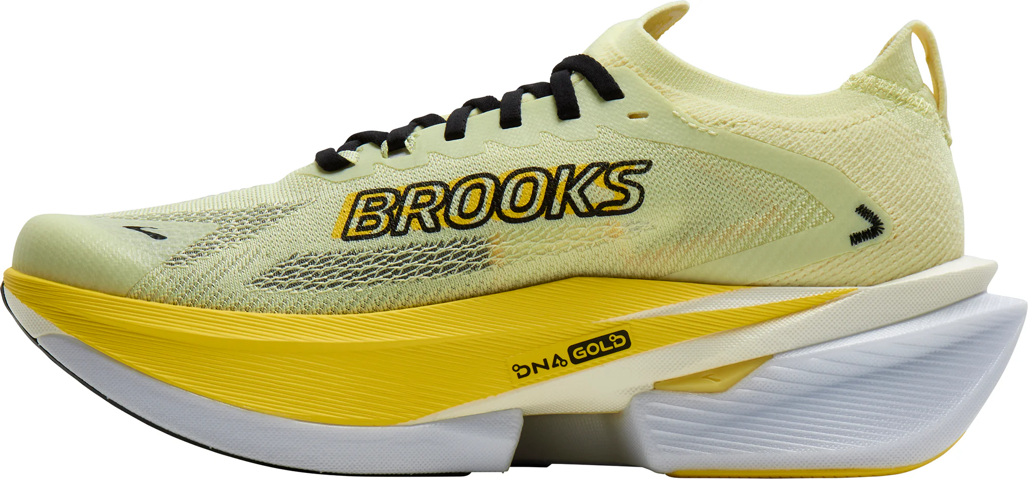 Brooks Hyperion Max 3 Mens Running Shoes - Yellow - Image 3