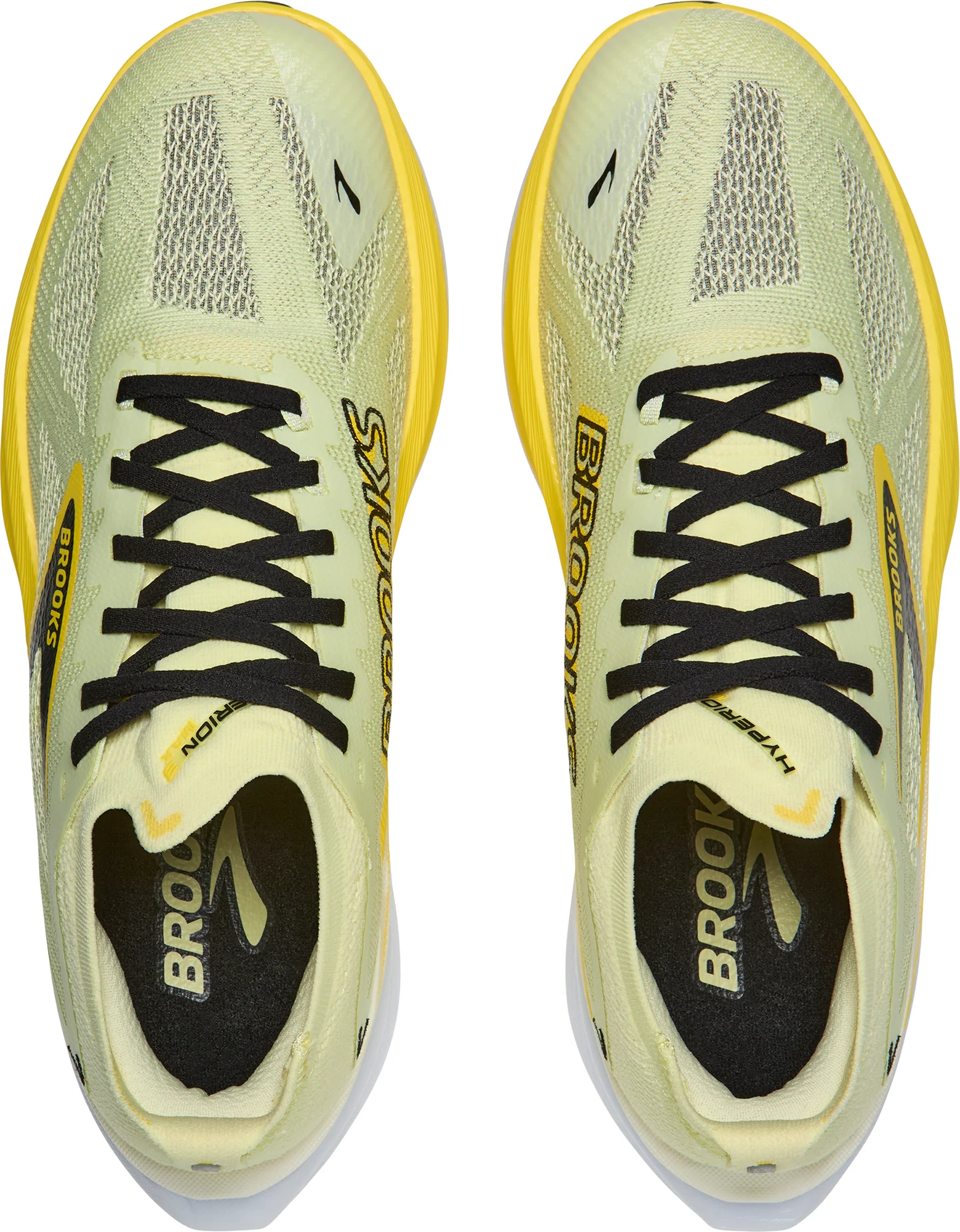 Brooks Hyperion Max 3 Mens Running Shoes - Yellow - Image 4
