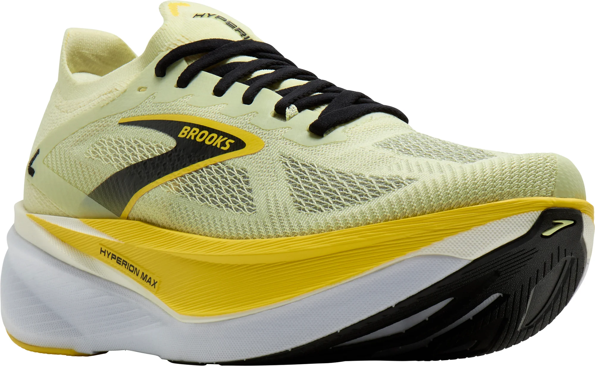 Brooks Hyperion Max 3 Mens Running Shoes - Yellow - Image 6