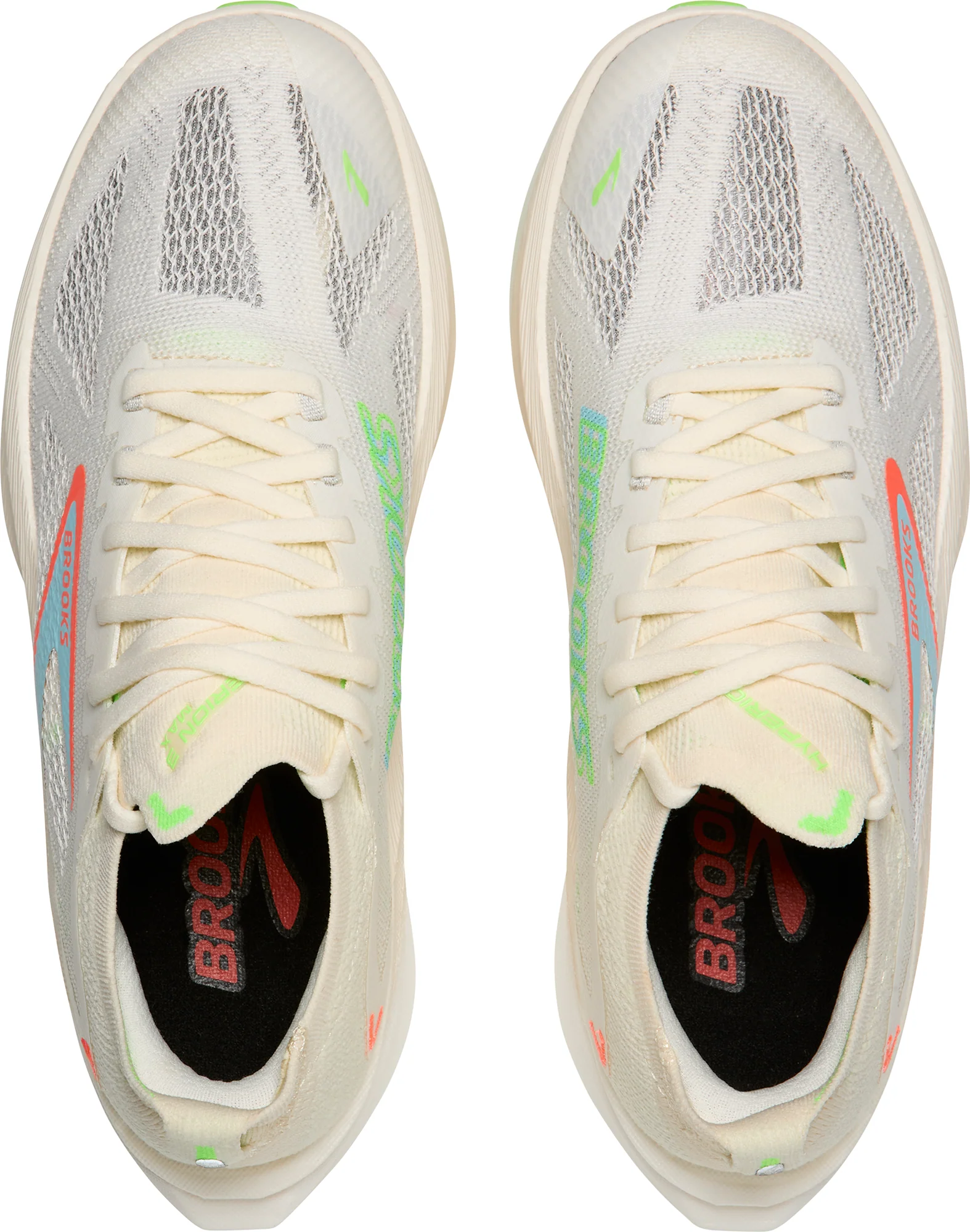 Brooks Hyperion Max 3 Womens Running Shoes - Cream - Image 4