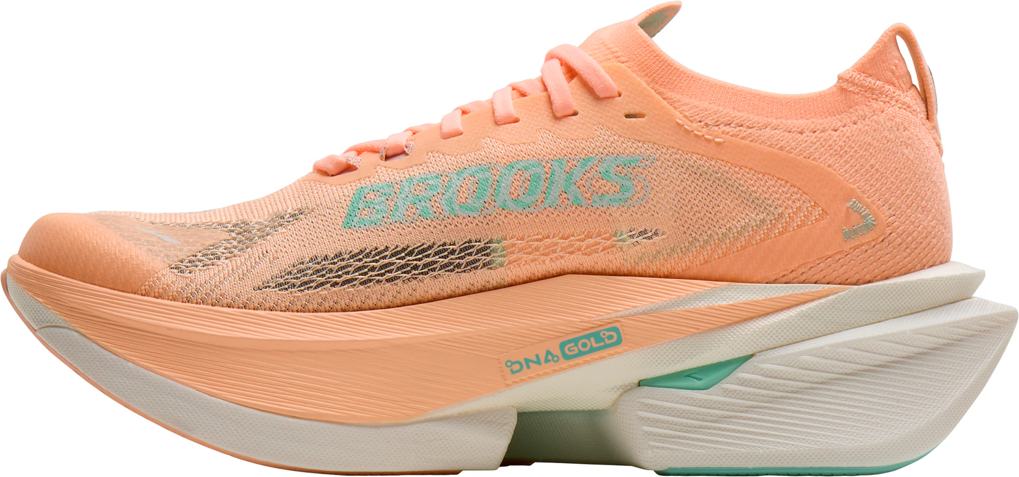 Brooks Hyperion Max 3 Womens Running Shoes - Orange - Image 3