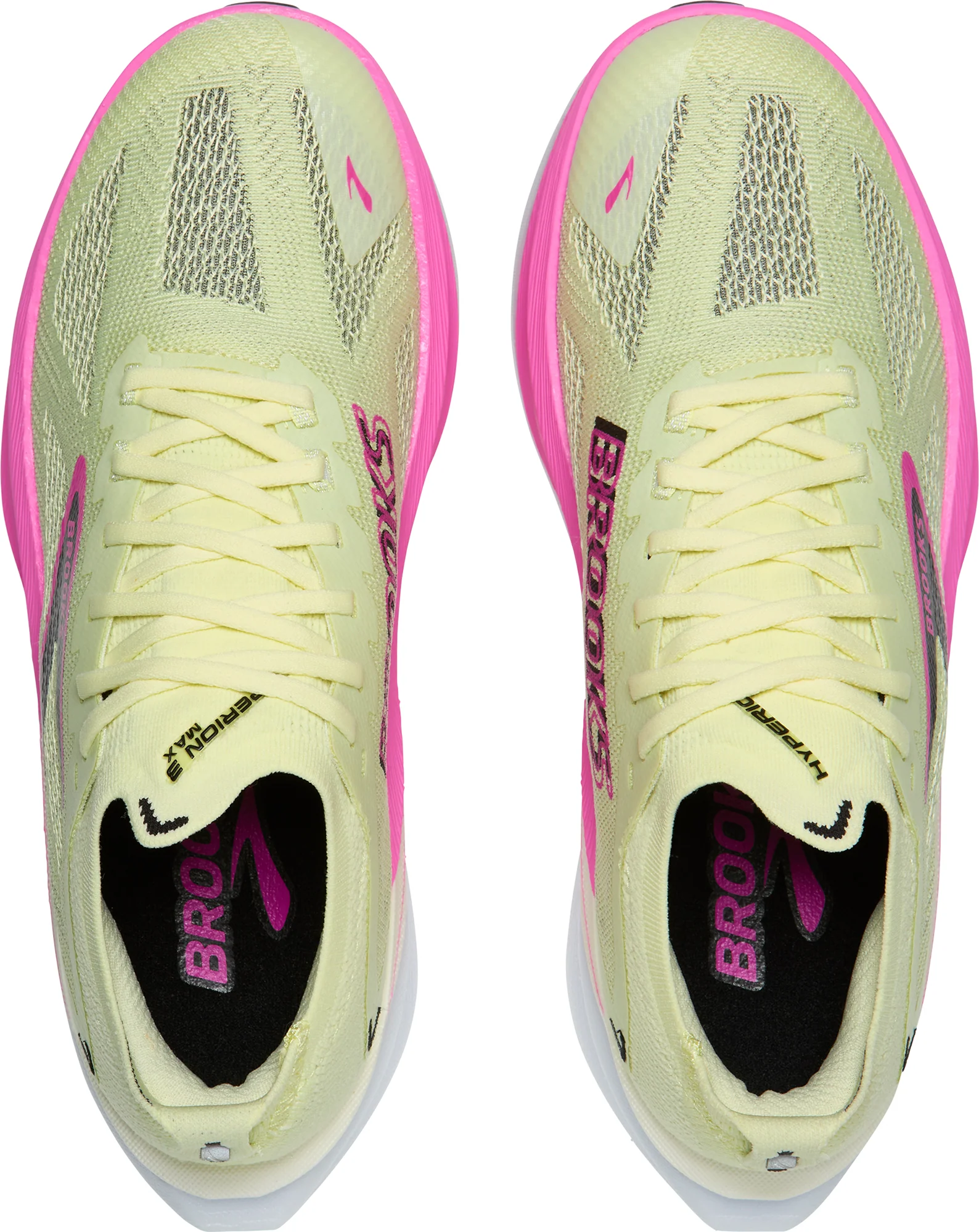 Brooks Hyperion Max 3 Womens Running Shoes - Yellow - Image 4