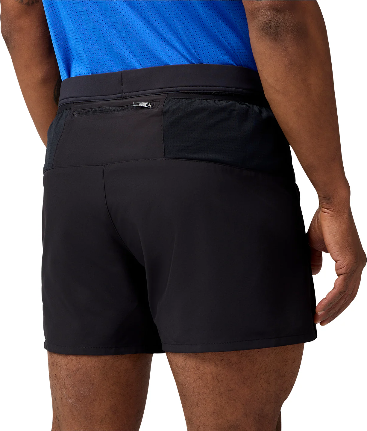 Brooks Journey 5 Inch Mens Running Shorts - Black - Image 2