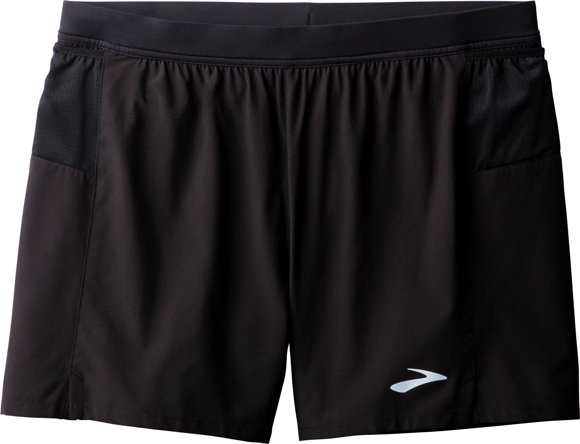 Brooks Journey 5 Inch Mens Running Shorts - Black - Image 4