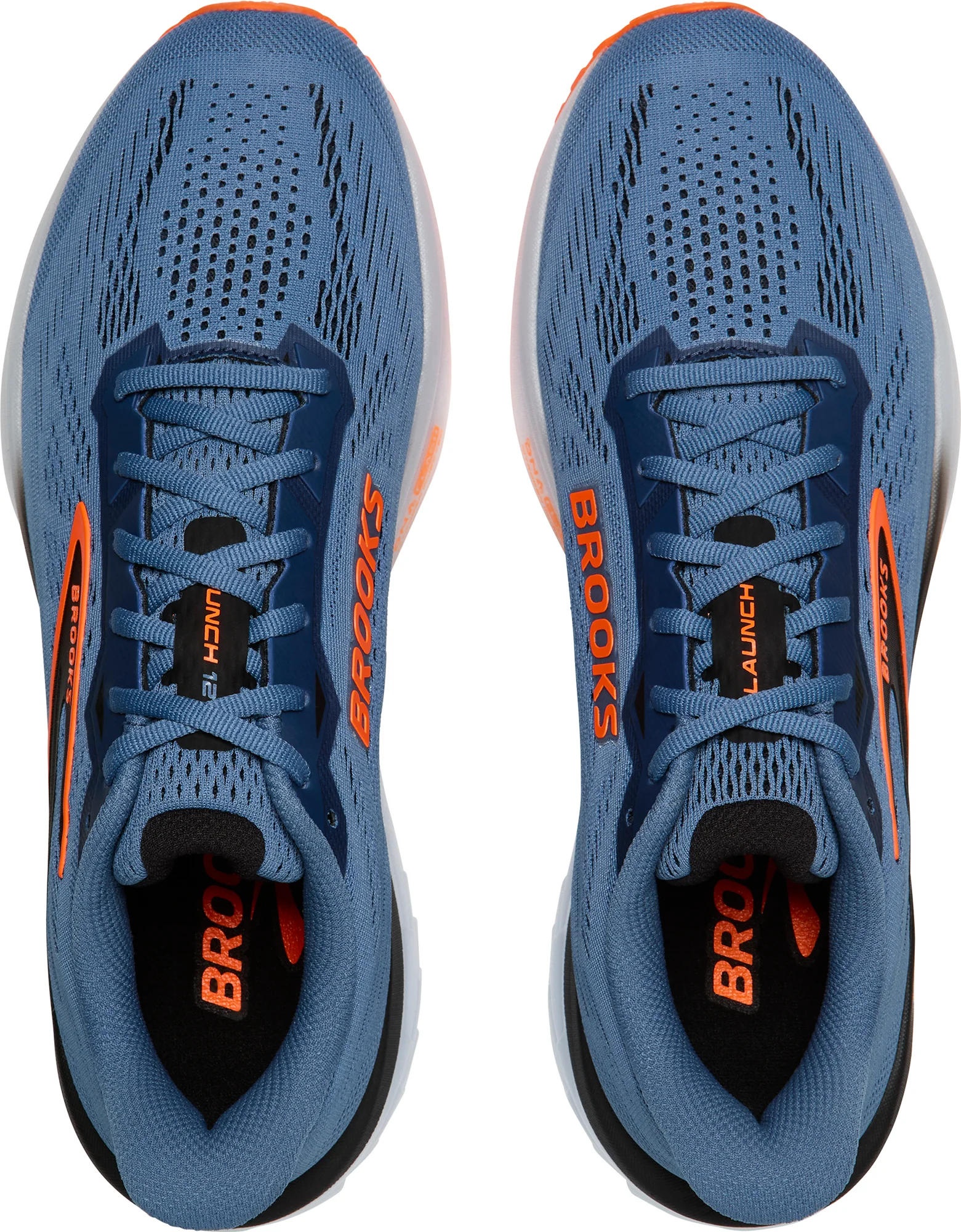 Brooks Launch 12 Mens Running Shoes - Blue - Image 4