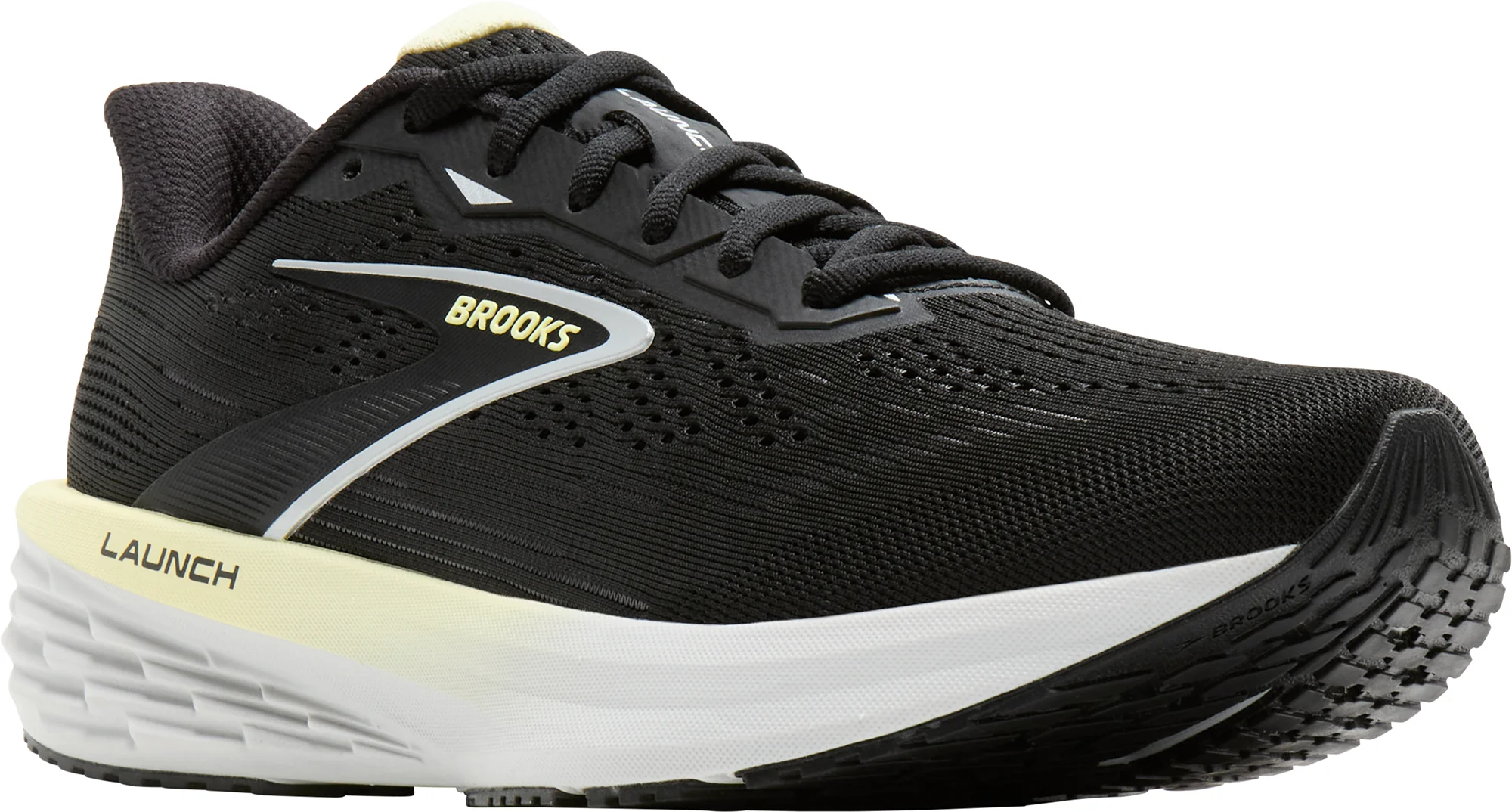 Brooks Launch 12 Womens Running Shoes - Black - Image 6