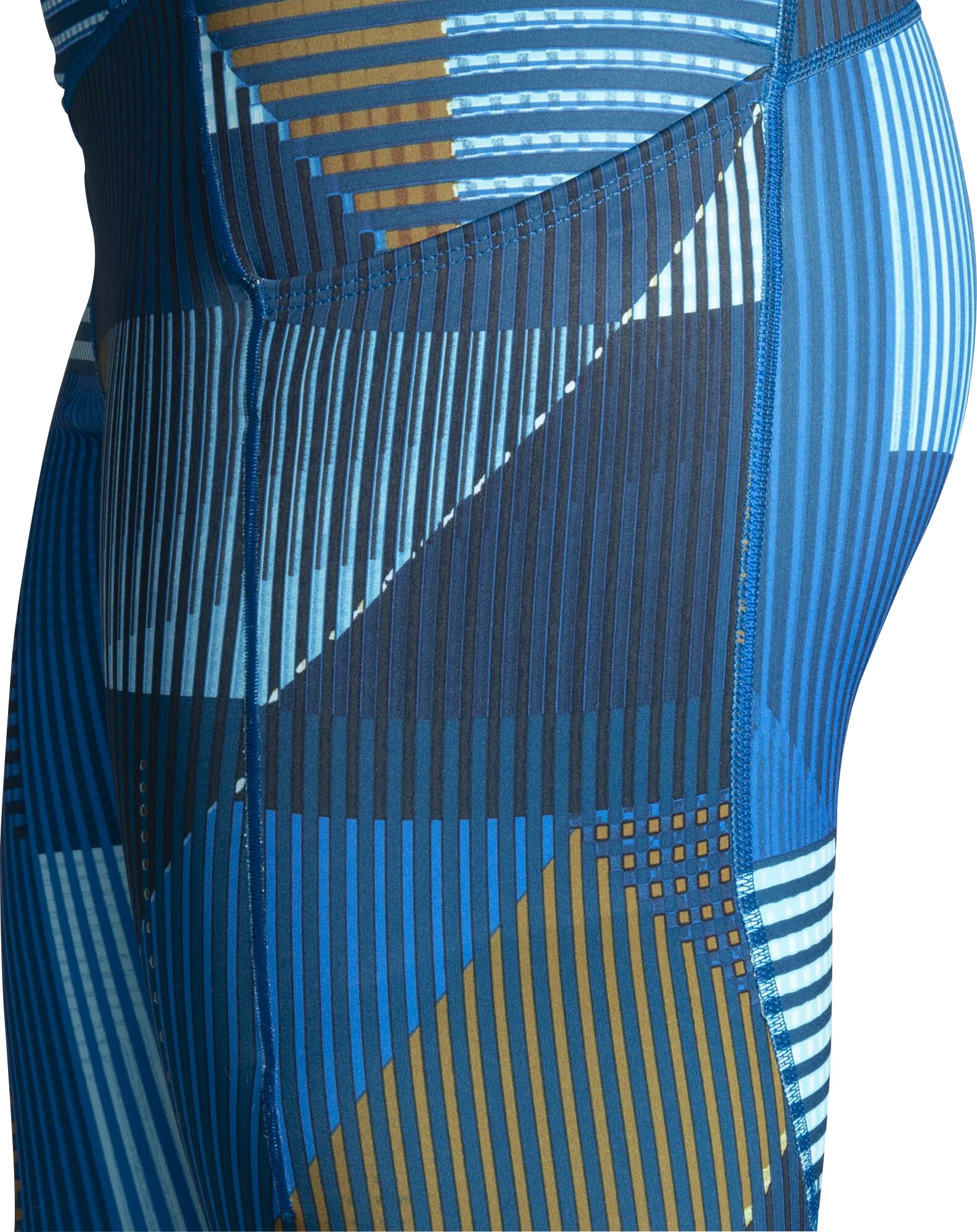 Brooks Method Womens 7/8 Running Tights - Blue - Image 5