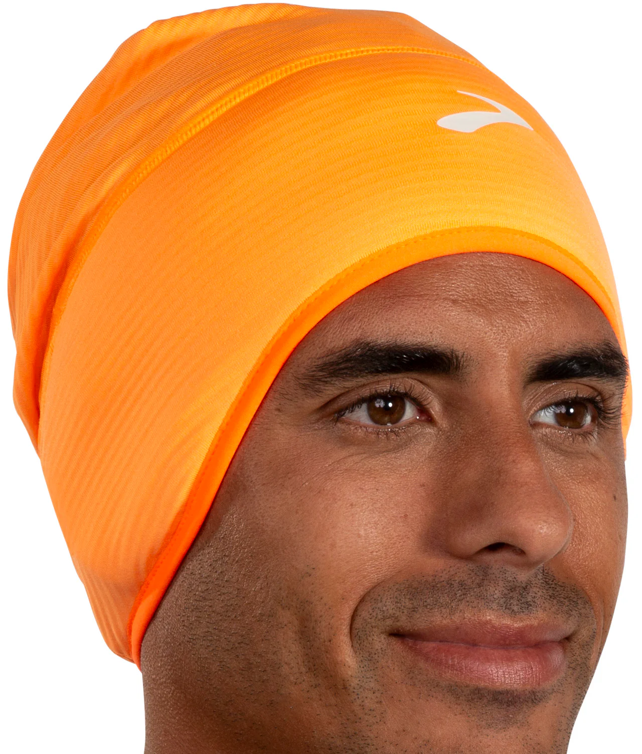 Brooks Notch Thermal Running Beanie - Orange - Image 2