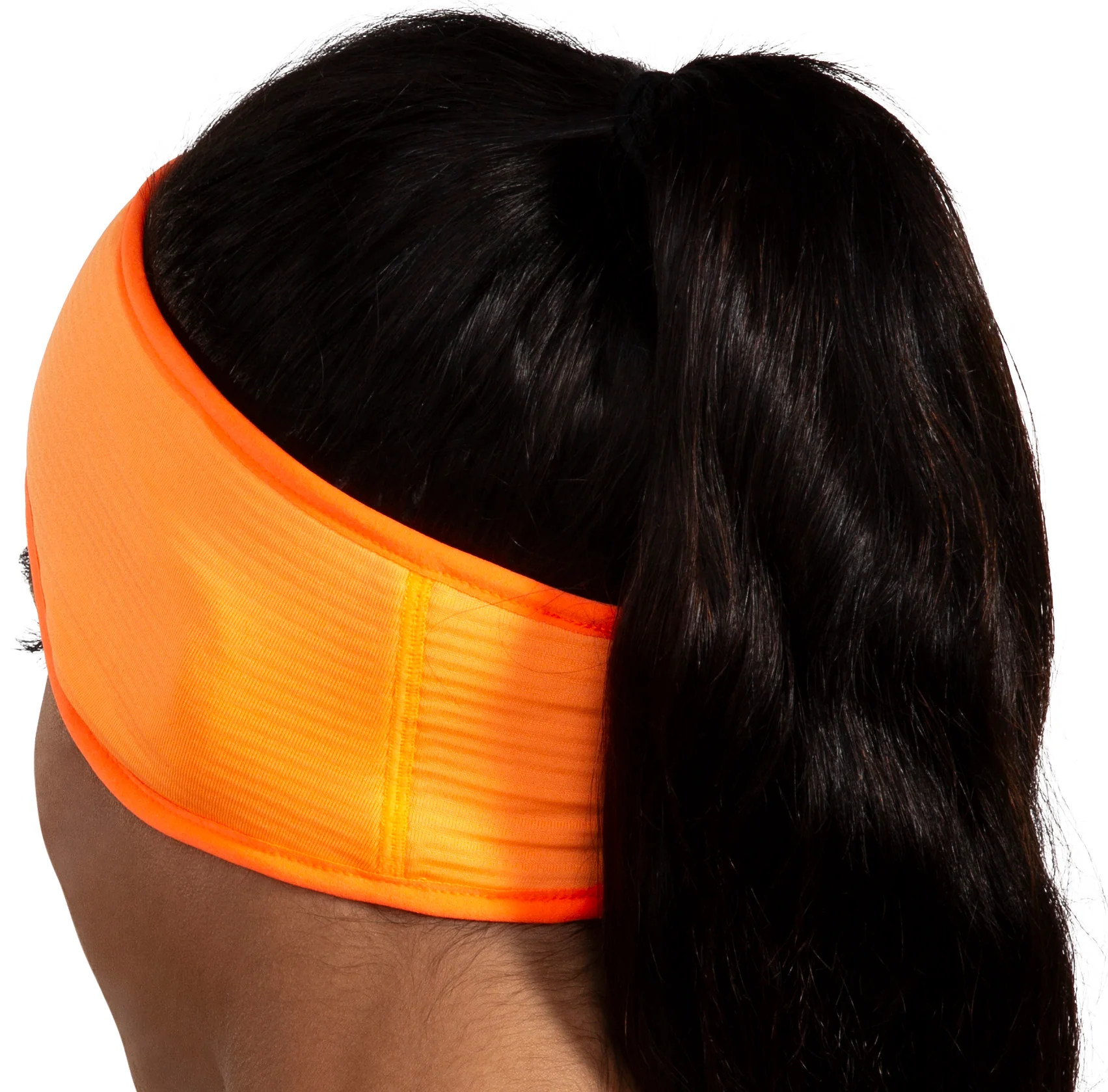 Brooks Notch Thermal Running Headband - Orange - Image 2
