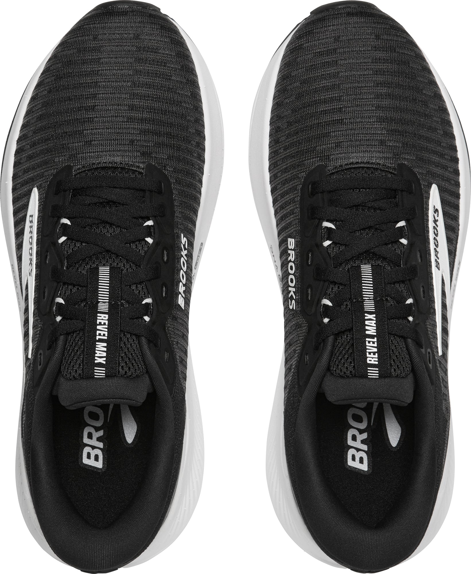 Brooks Revel Max Womens Running Shoes - Black - Image 4
