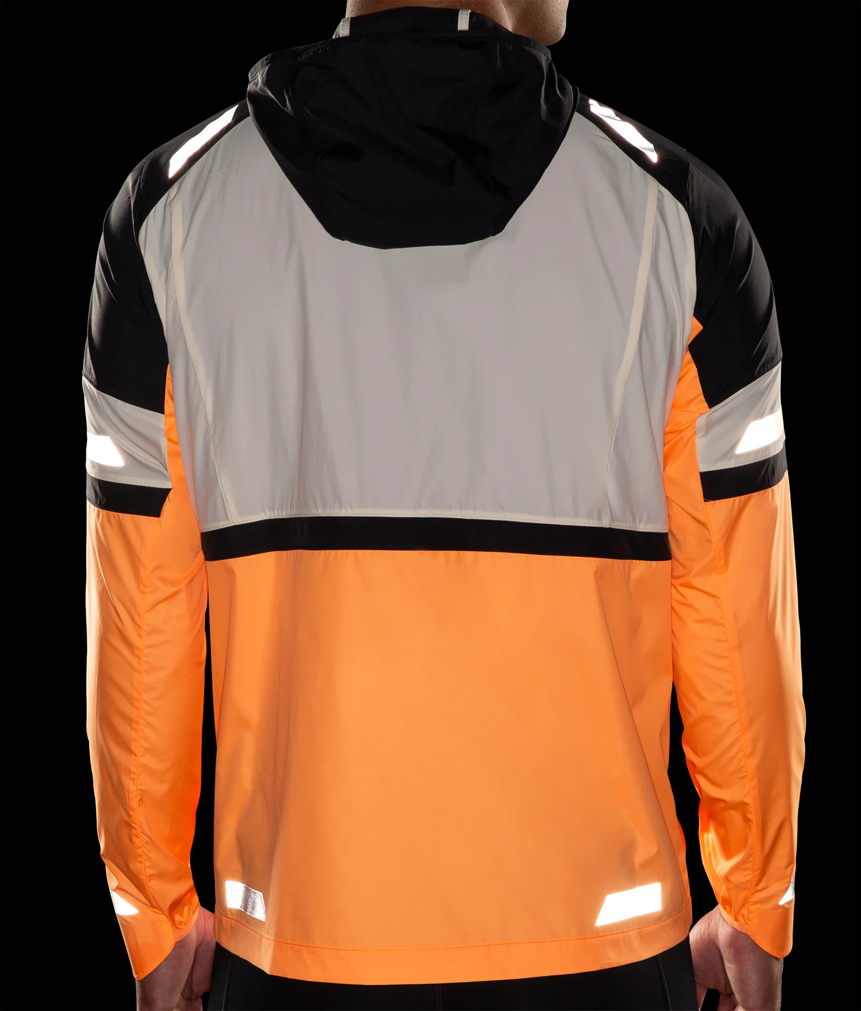 Brooks Run Visible 2.0 Mens Running Jacket - Grey - Image 9